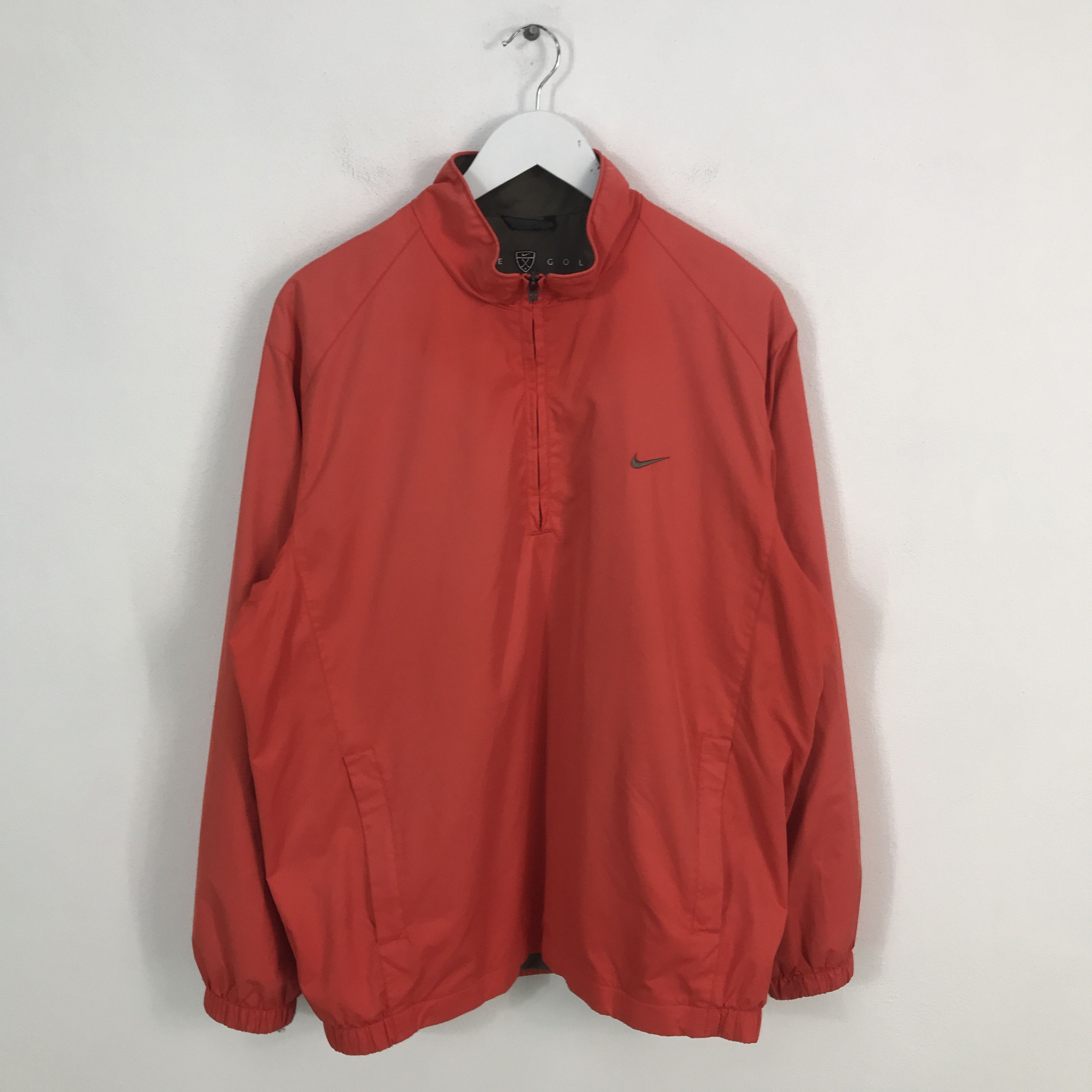Japanese Brand Rare Nike Golf Windbreaker Zipper Jacket Size US L / EU 52-54 / 3 - 1 Thumbnail