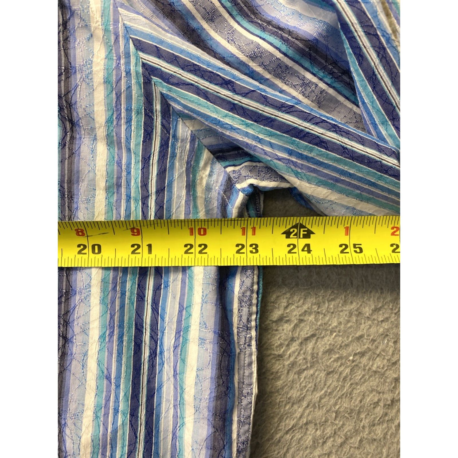 BUGATCHI BUGATCHI Mens Large Long Sleeve Button-Up Shirt Multicolor Cotton Unique Size US L / EU 52-54 / 3 - 5 Thumbnail