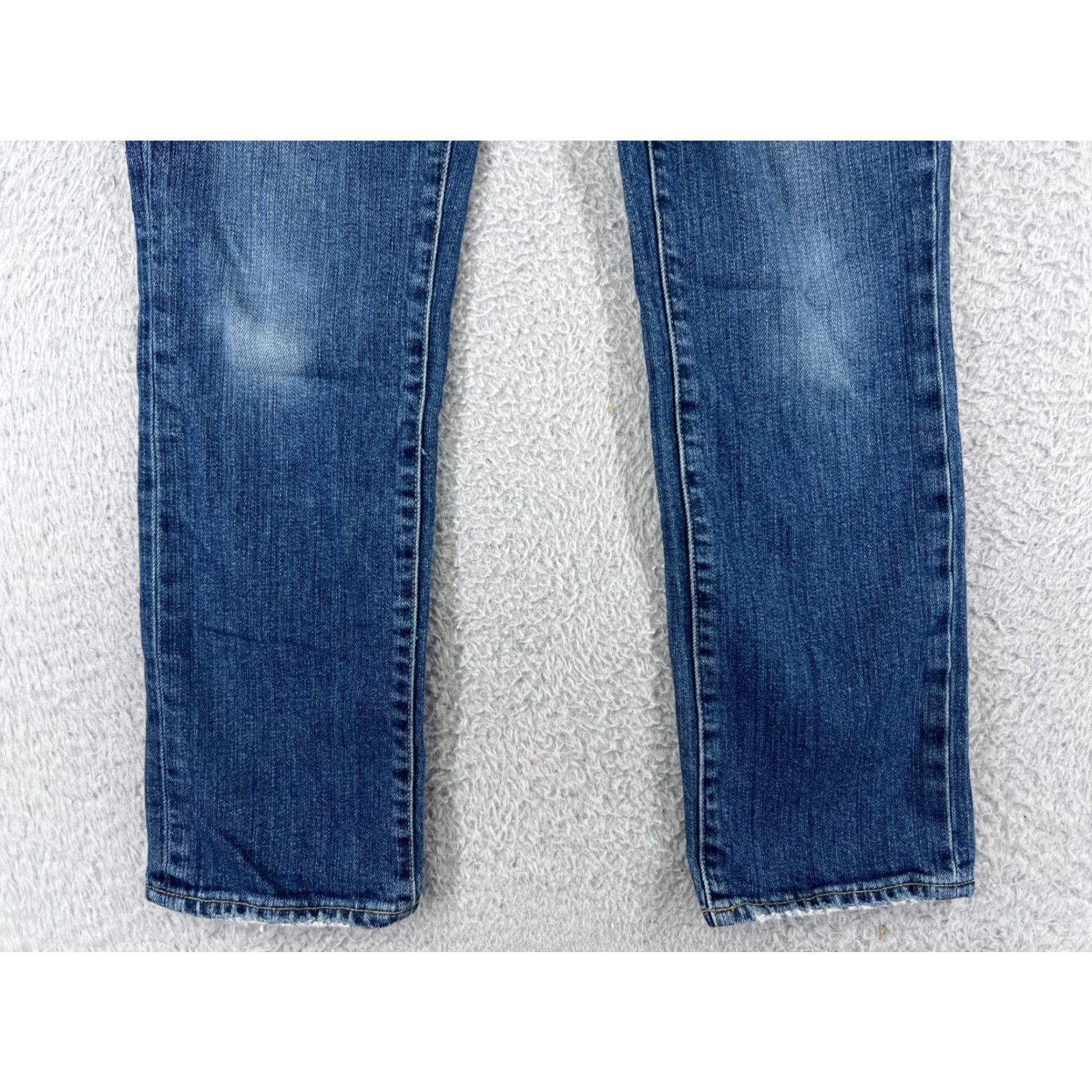 Paige Paige Jeans Womens 26 Blue Denim Anthropologie Julia Straight Leg Cotton Size 26" / US 2 / IT 38 - 6 Thumbnail