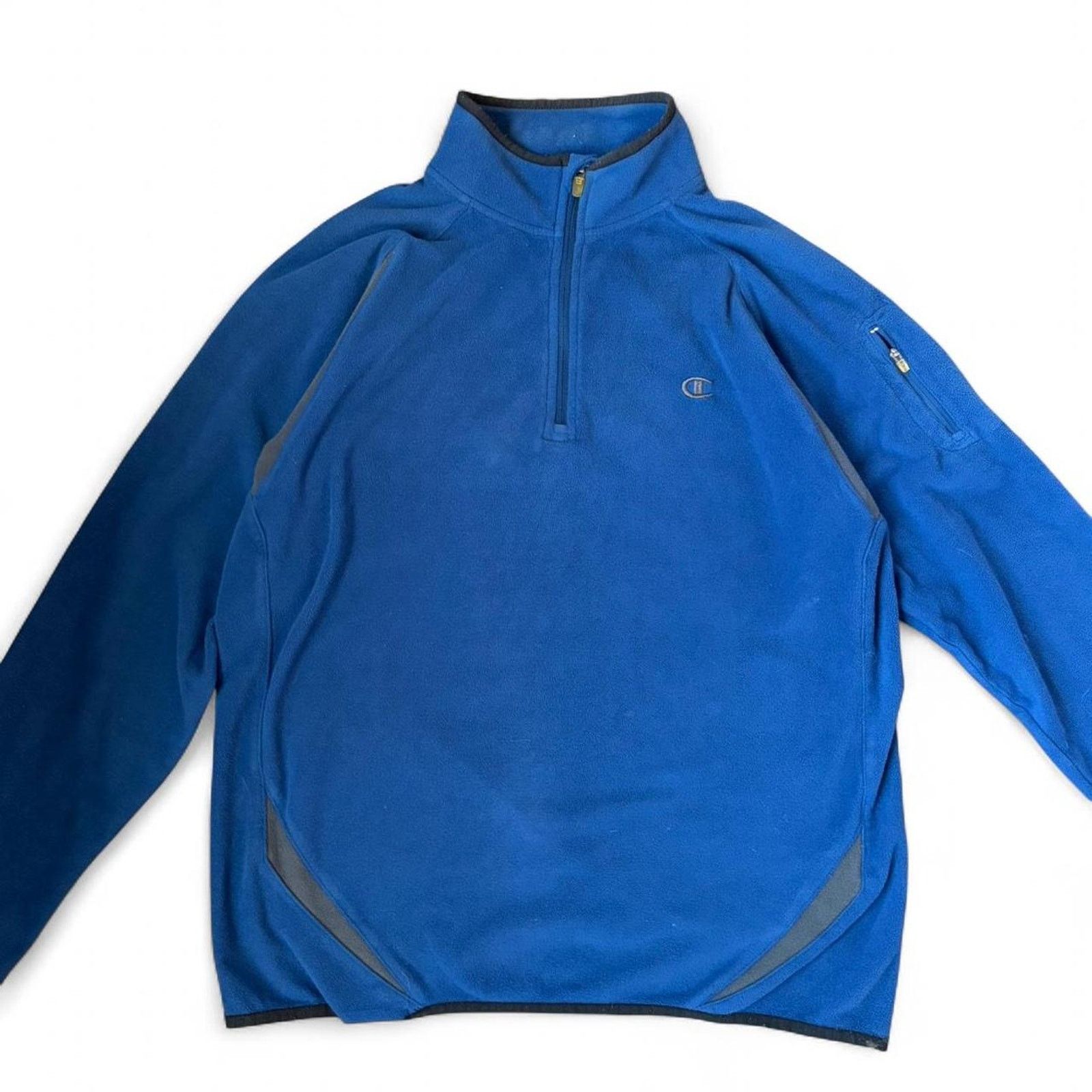 Champion Blue vintage champion quarter zip Size US M / EU 48-50 / 2 - 1 Thumbnail