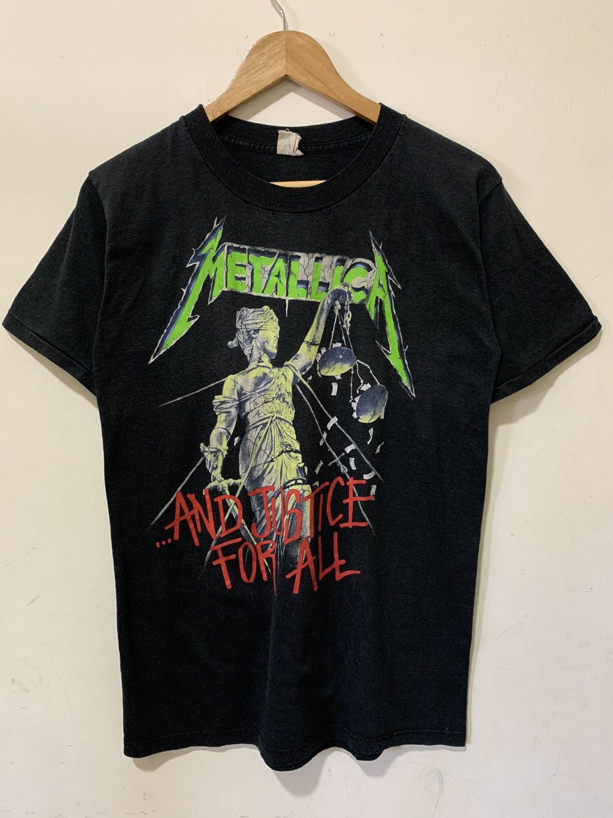 Metallica Vintage 80s Metallica And Justice For All Size US L / EU 52-54 / 3 - 1 Thumbnail