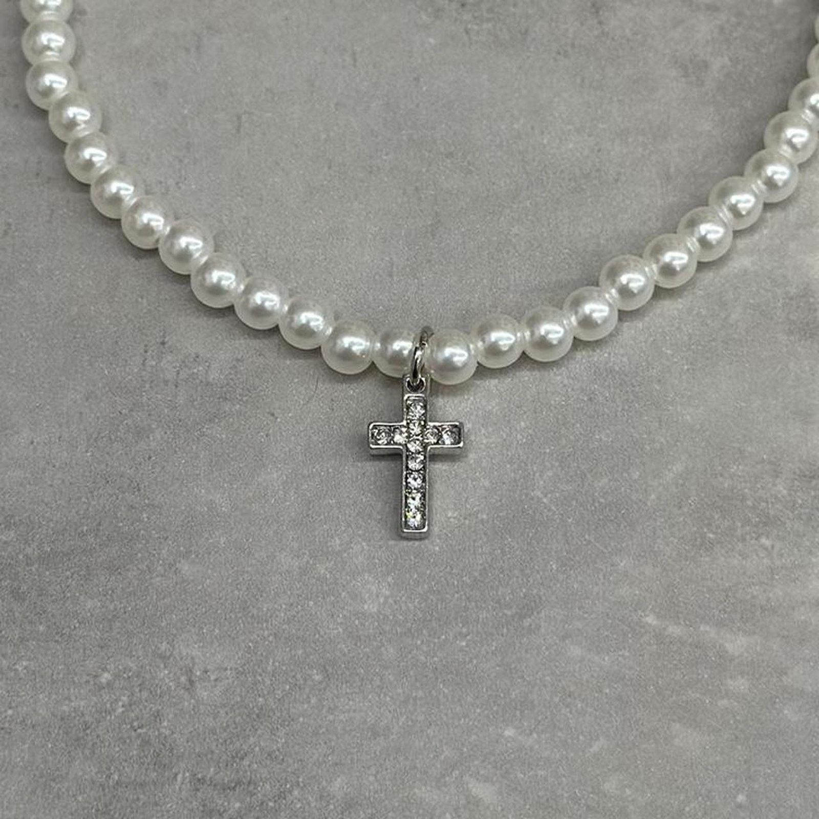 Other Pearl and diamond cross WMNS2 Size ONE SIZE - 1 Thumbnail