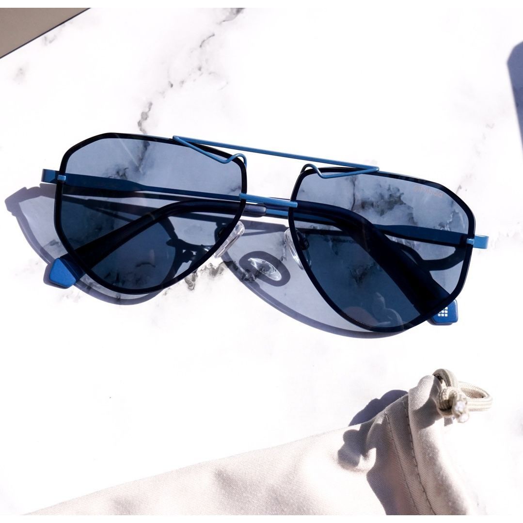 Polaroid NEW Polaroid PLD6092/S PJPC3 Blue Sunglasses(PLD6092S-PJPC3) Size ONE SIZE - 8 Thumbnail