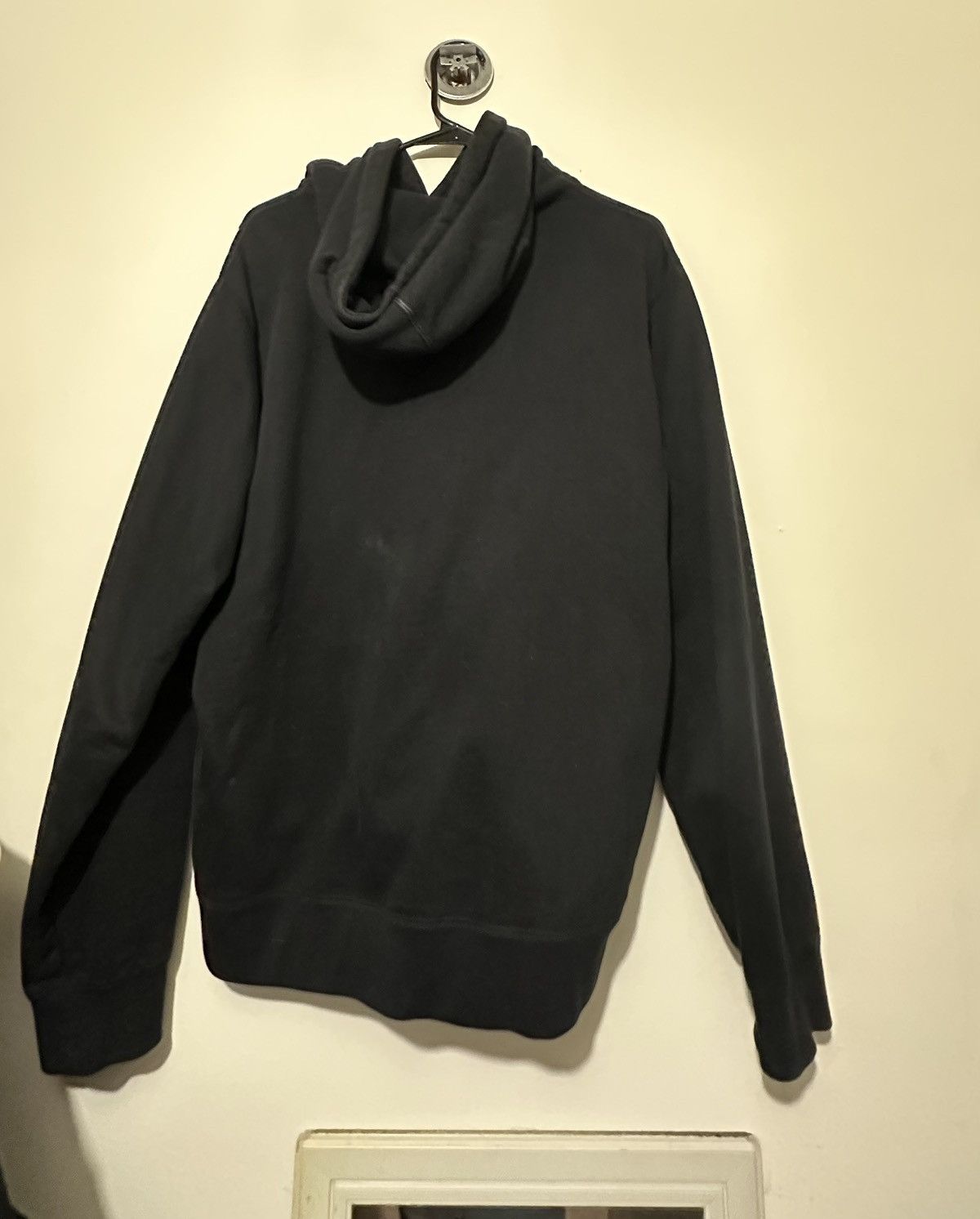 Supreme Black Supreme diagonal Hoodie SS18 Size US M / EU 48-50 / 2 - 6 Thumbnail