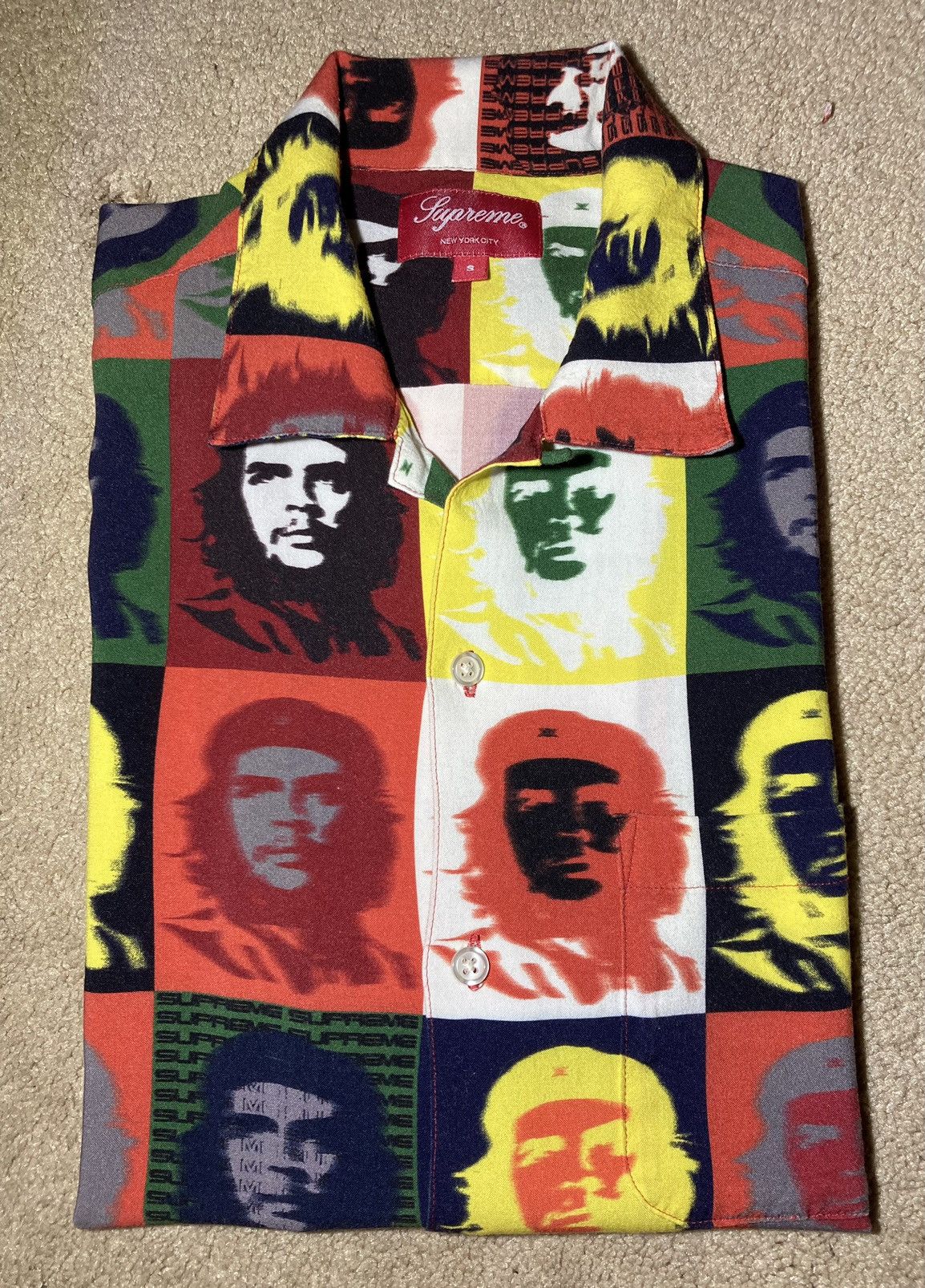 image of Ss20 Supreme Che Guevara Pop Art Shirt Warhol 2020 Photo, Men's (Size Small)