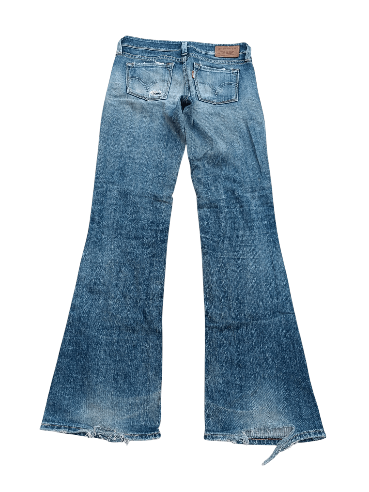 Levi's × Levi's Vintage Clothing × Vintage Vintage Levis Flared Faded Washed Distressed Denim E018 Size US 30 / EU 46 - 8 Thumbnail