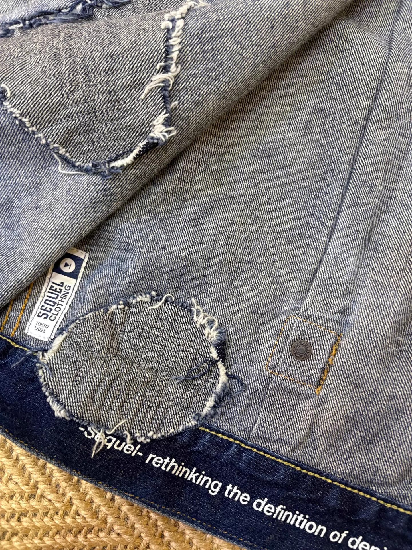 Fragment Design Sequel x Fragment Design 21AW Distress Splatter Denim M Size US M / EU 48-50 / 2 - 7 Thumbnail