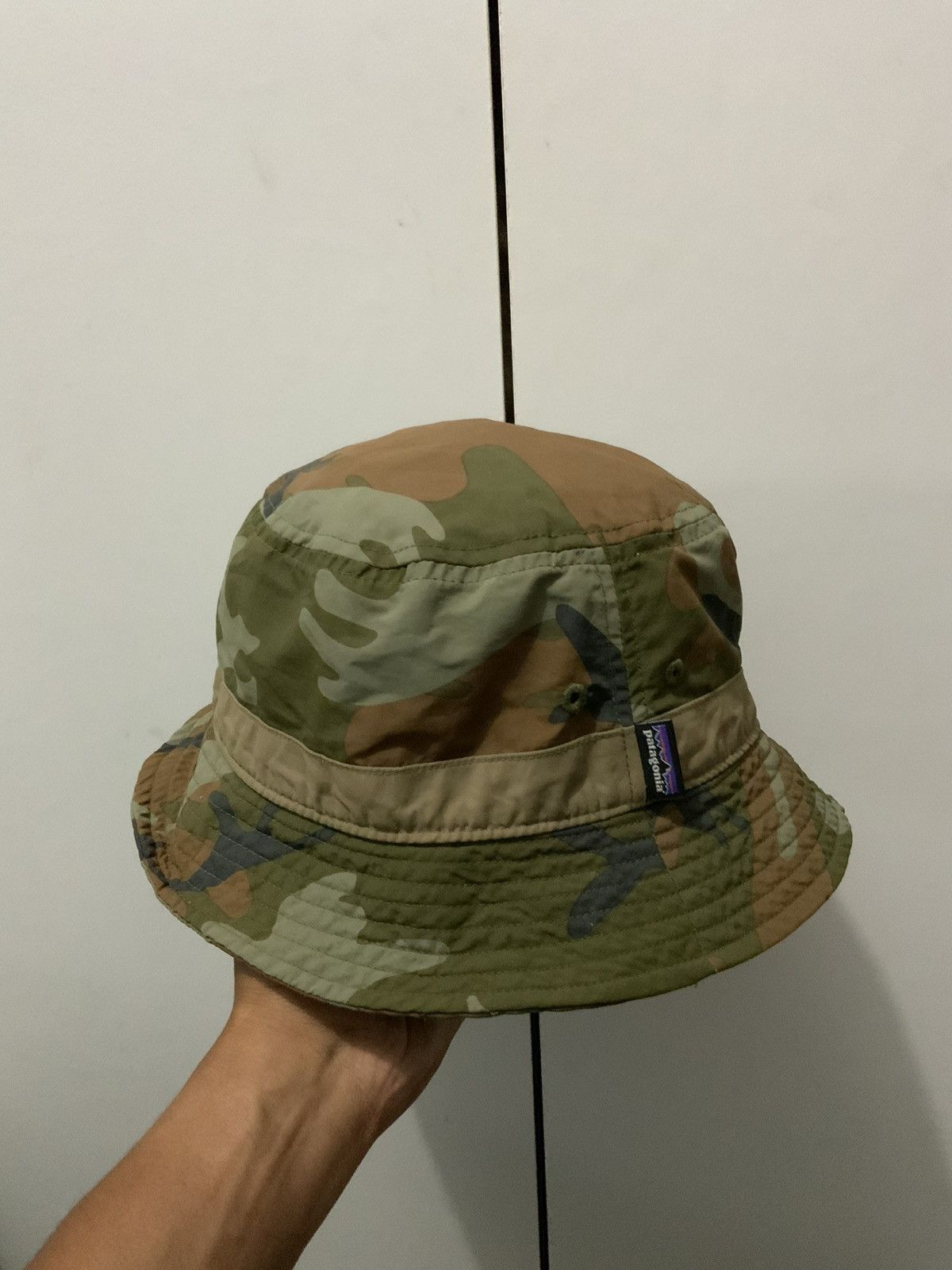 Japanese Brand Patagonia Camouflage Japan Bucket Hat Cap Size ONE SIZE - 1 Thumbnail