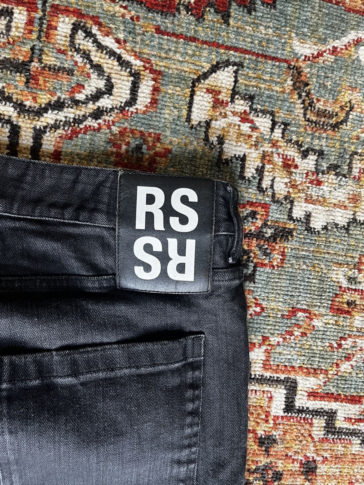 Raf Simons 👖Raf Simons “RS” Straight Denim Size US 31 - 3 Thumbnail