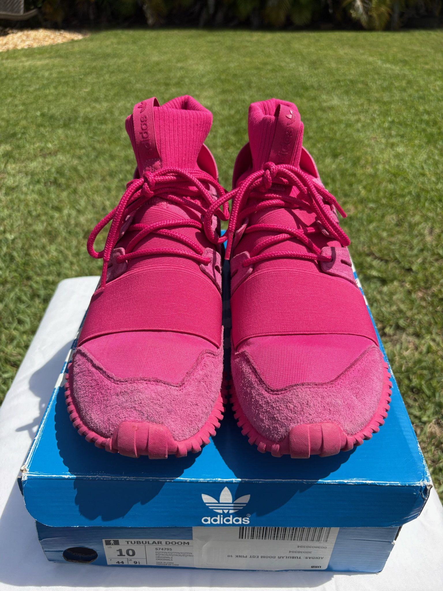 Adidas Adidas Pink Tubular Doom Size 10 Size US 10 / EU 43 - 1 Thumbnail