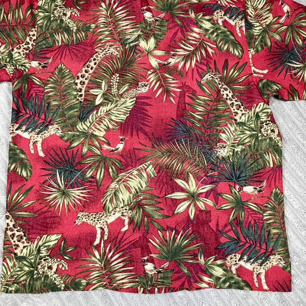Tommy Bahama Tommy Bahama men's Medium 100 silk Hawaiian shirt Size US M / EU 48-50 / 2 - 14 Thumbnail