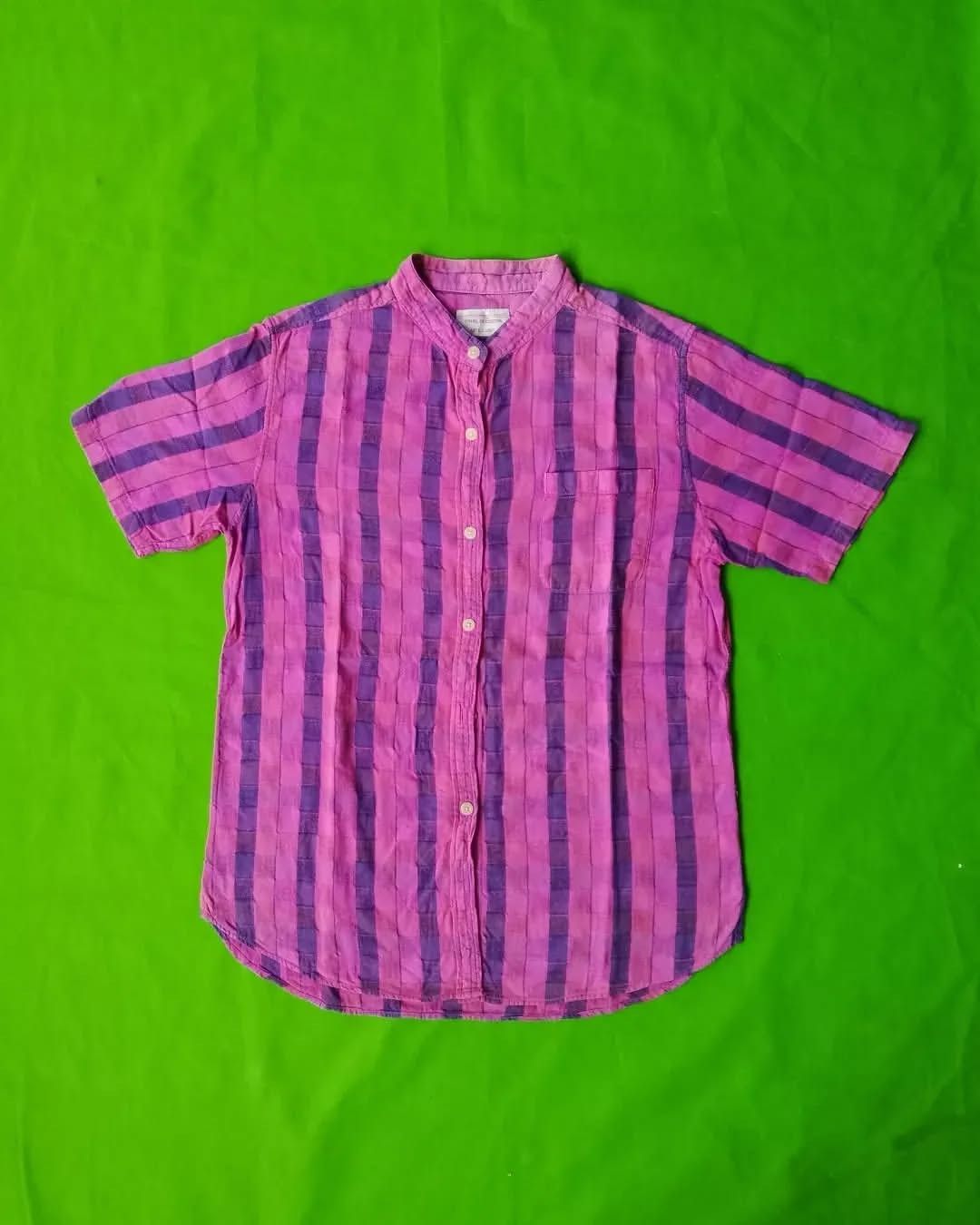 Japanese Brand × Other Final Decision Lifelong Purple Pattern Shirt Size US M / EU 48-50 / 2 - 2 Thumbnail