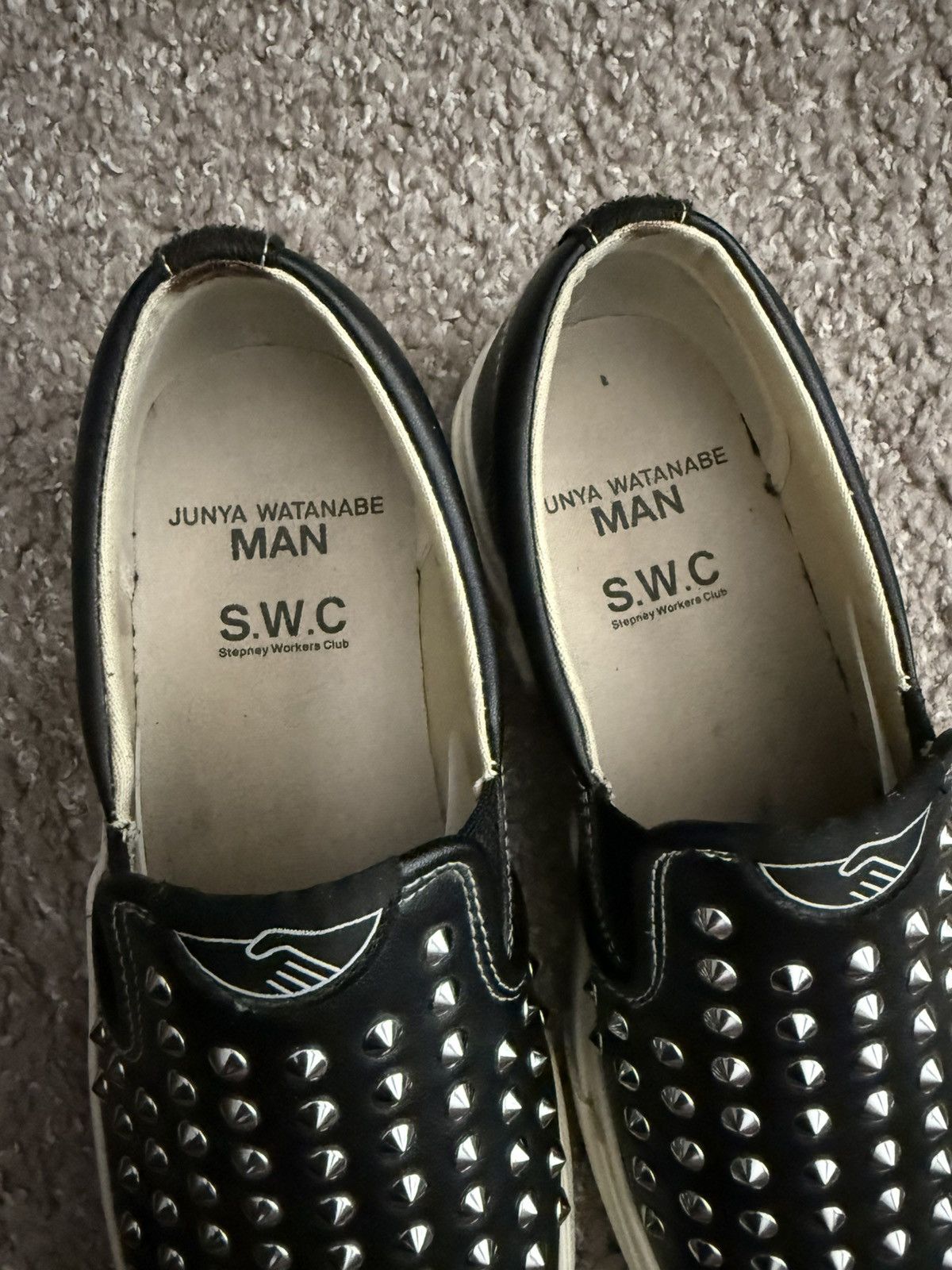 Junya Watanabe Junya Watanabe Studded Slip Ons Size US 7.5 / EU 40-41 - 5 Thumbnail