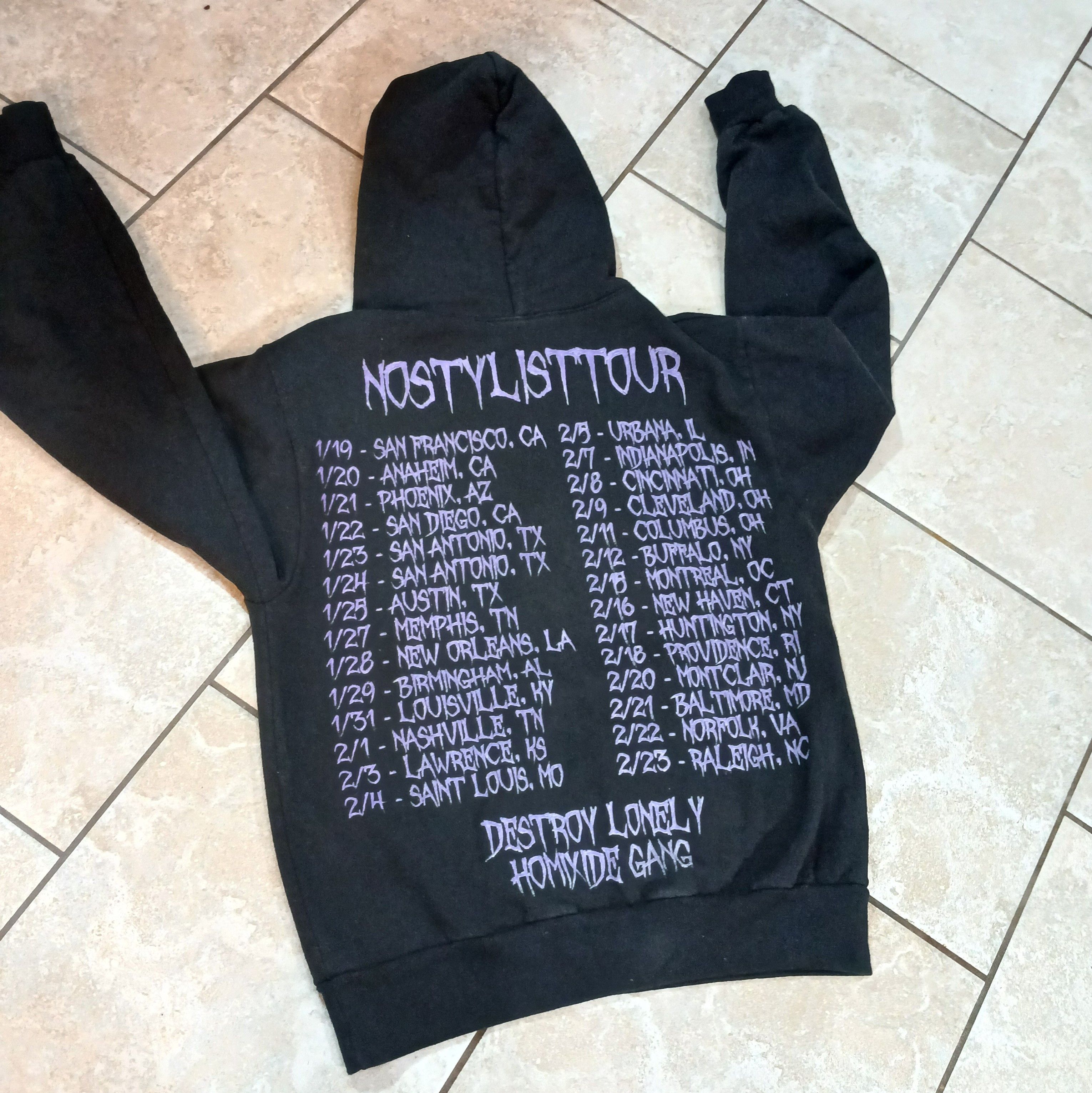 Destroy Lonely S - Destroy Lonely No Stylist Tour Cat Hoodie Size US S / EU 44-46 / 1 - 6 Thumbnail