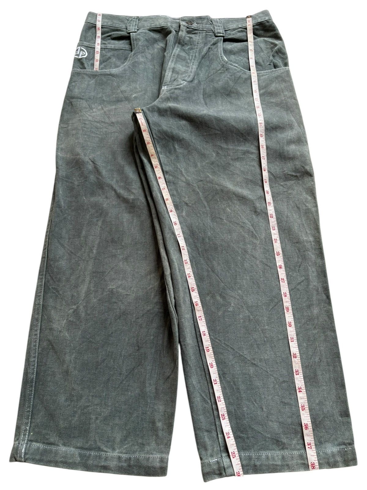Japanese Brand Vintage Japanese Brand Bush Pant Loose Baggy Jeans Size US 36 / EU 52 - 12 Thumbnail