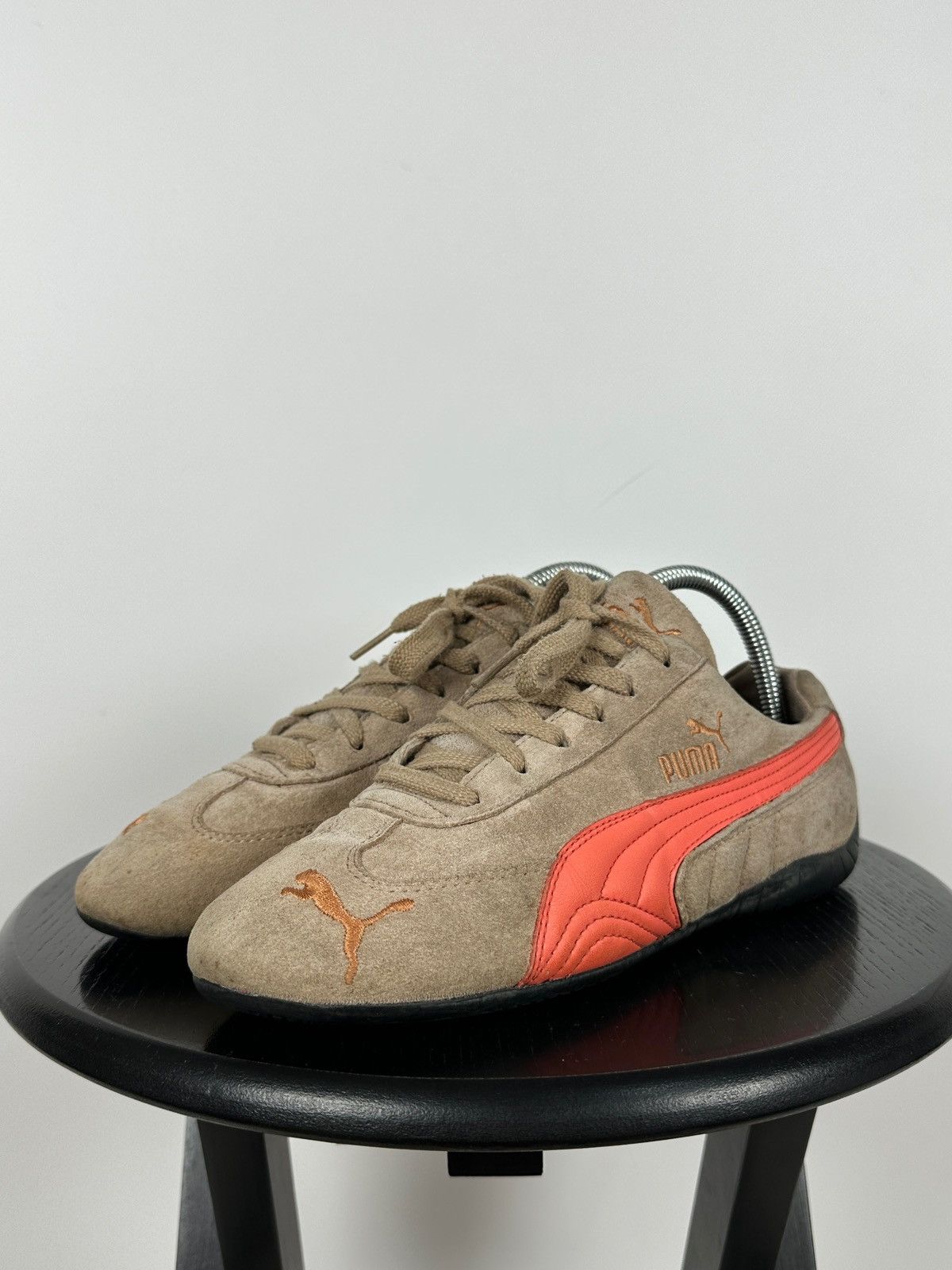 Puma Vintage Puma Speedcat Sand Suede/Leather Y2K Sneakers Size US 9 / IT 39 - 10 Thumbnail