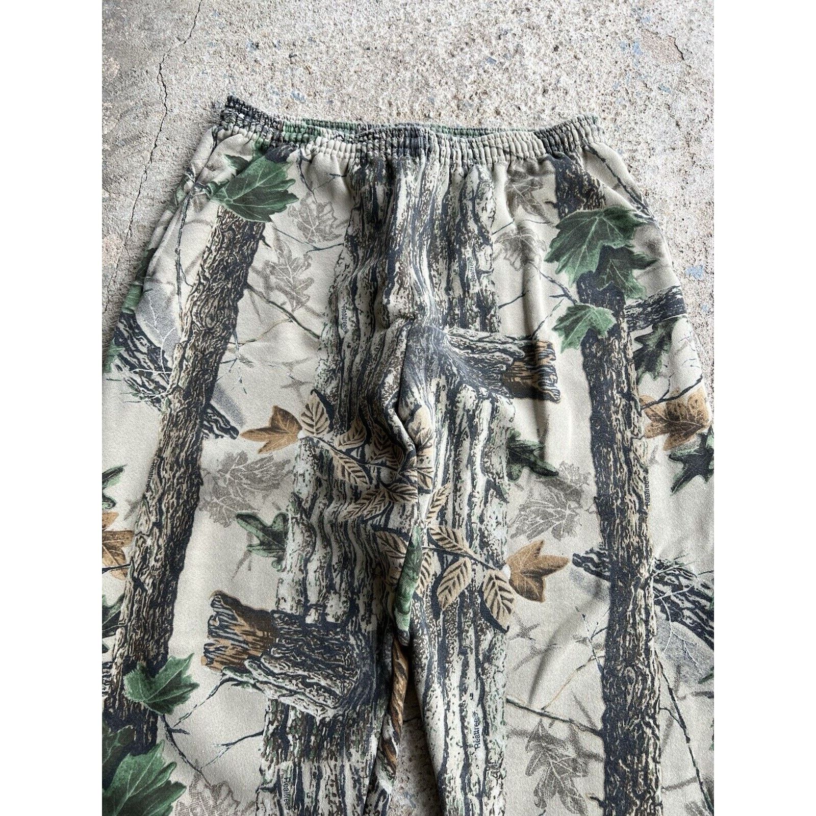 Jerzees Vintage Realtree Jerzees Camo Sweatpants Outdoors Mens XL Size US 36 / EU 52 - 2 Thumbnail