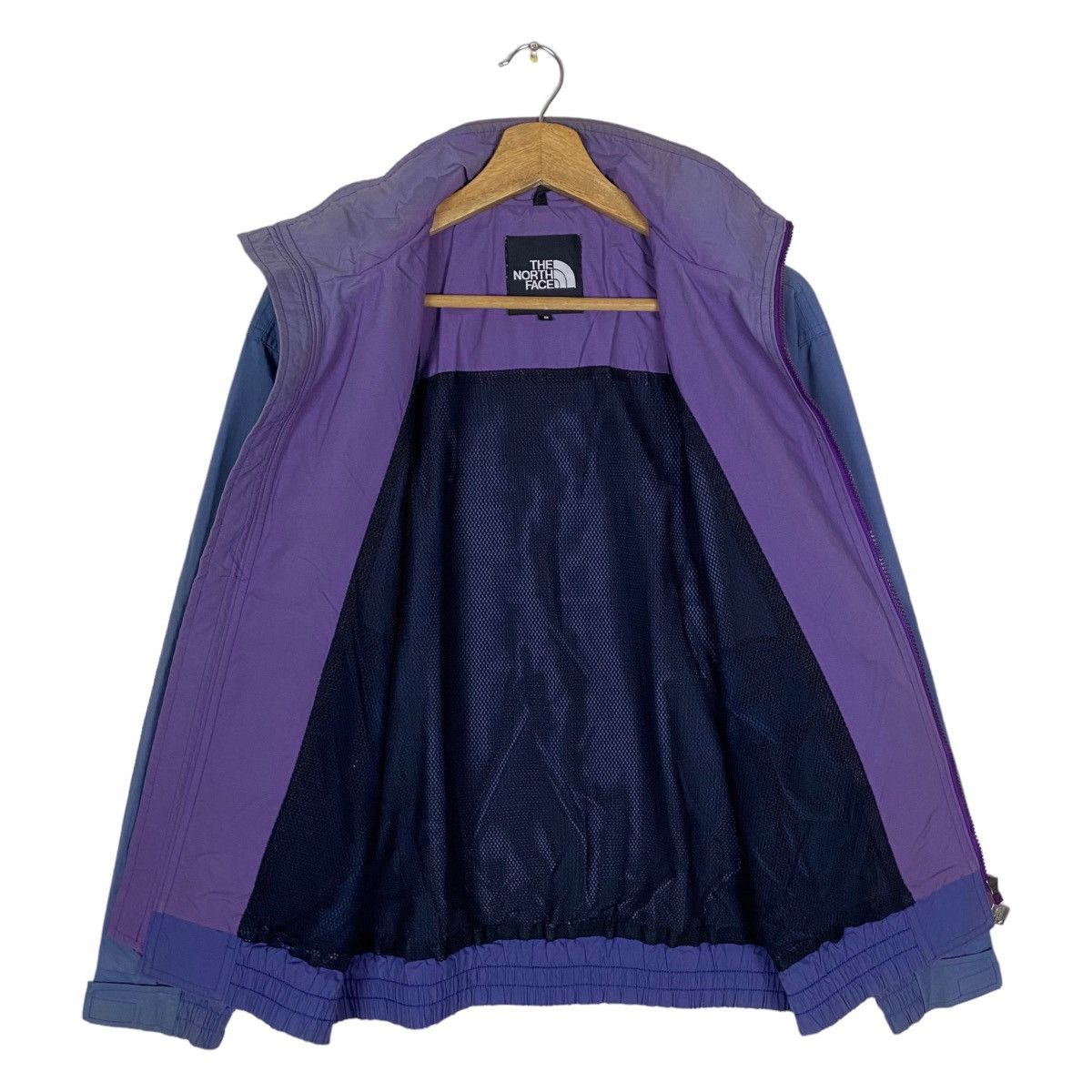 The North Face Vintage The North Face Spell Out Full Zipper Jacket Size US S / EU 44-46 / 1 - 8 Thumbnail