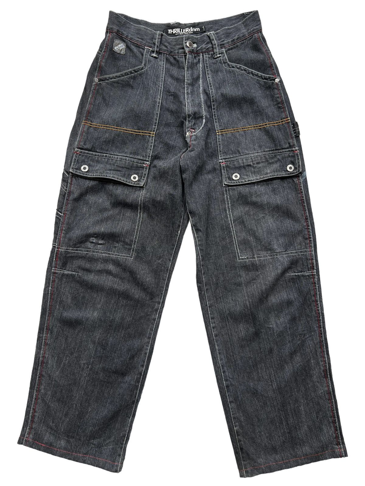 Southpole Optimal Japan Super Baggy Multipocket Denim Jeans Size US 31 - 2 Thumbnail