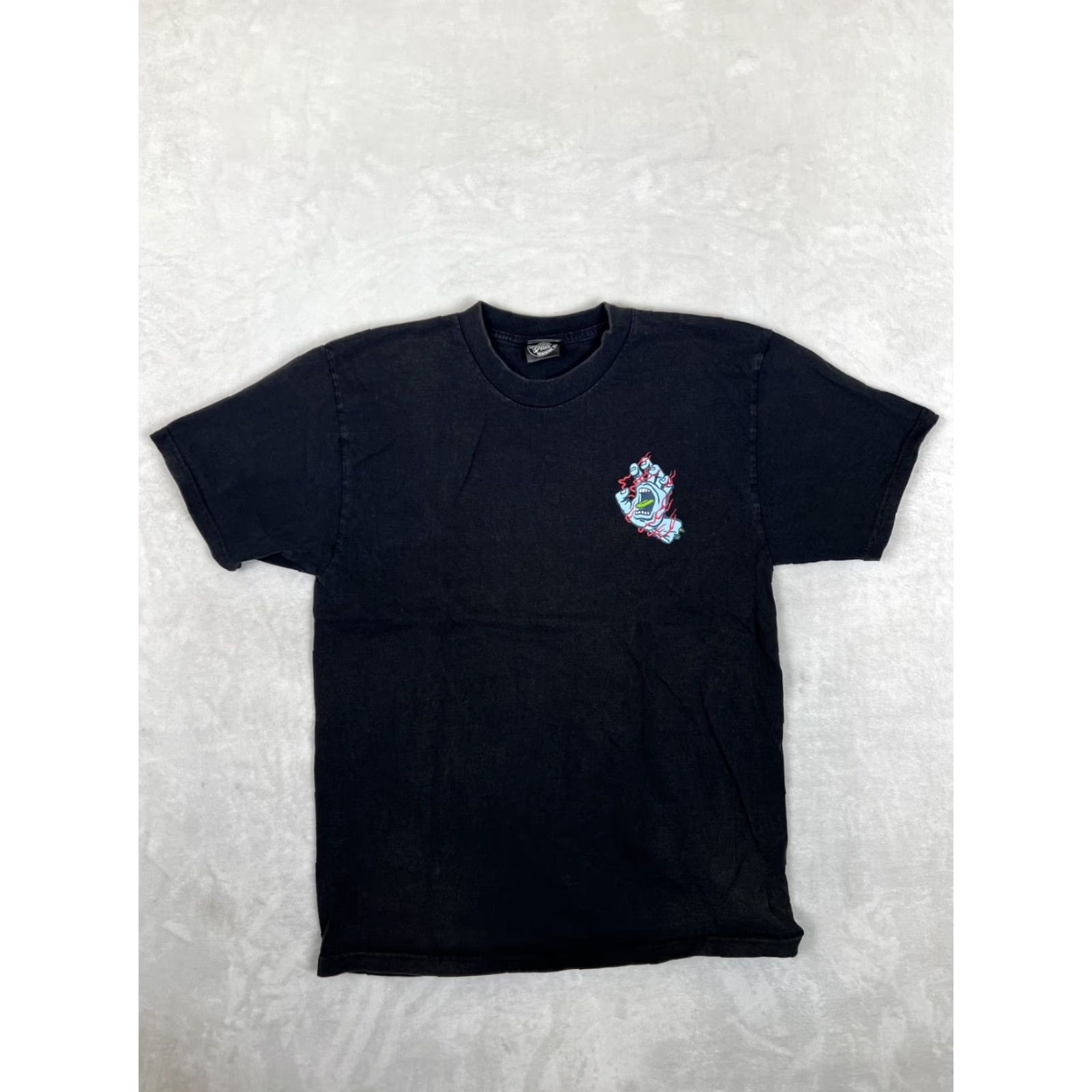 Vintage VINTAGE Santa Cruz T-Shirt 90s Men Black Size M Crew Neck Short Sleeve Logo Shirt Size US M / EU 48-50 / 2 - 2 Thumbnail