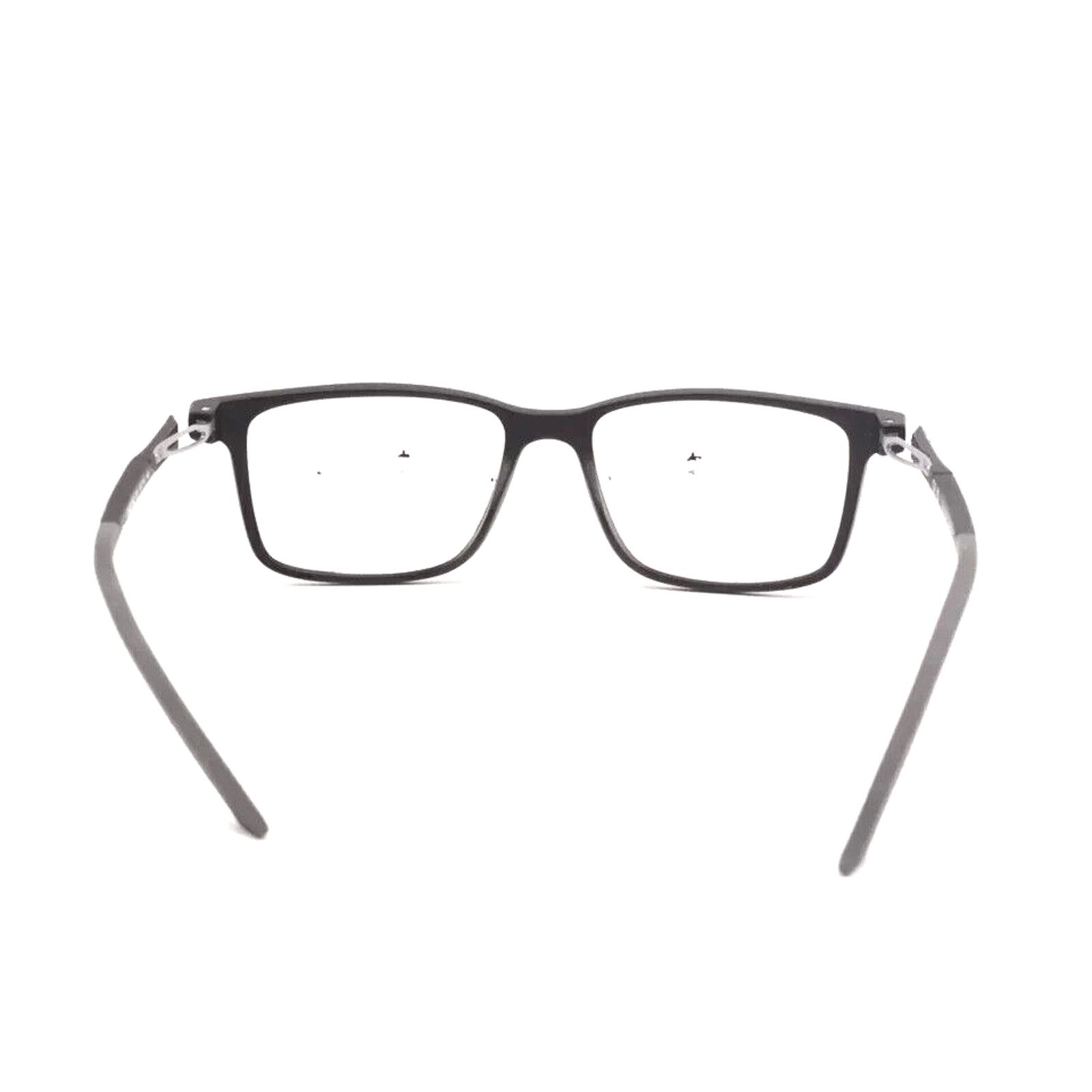 Nike NIKE 7145 001 MATTE BLACK GREY EYEGLASSES FRAMES 53-18 Size ONE SIZE - 2 Thumbnail