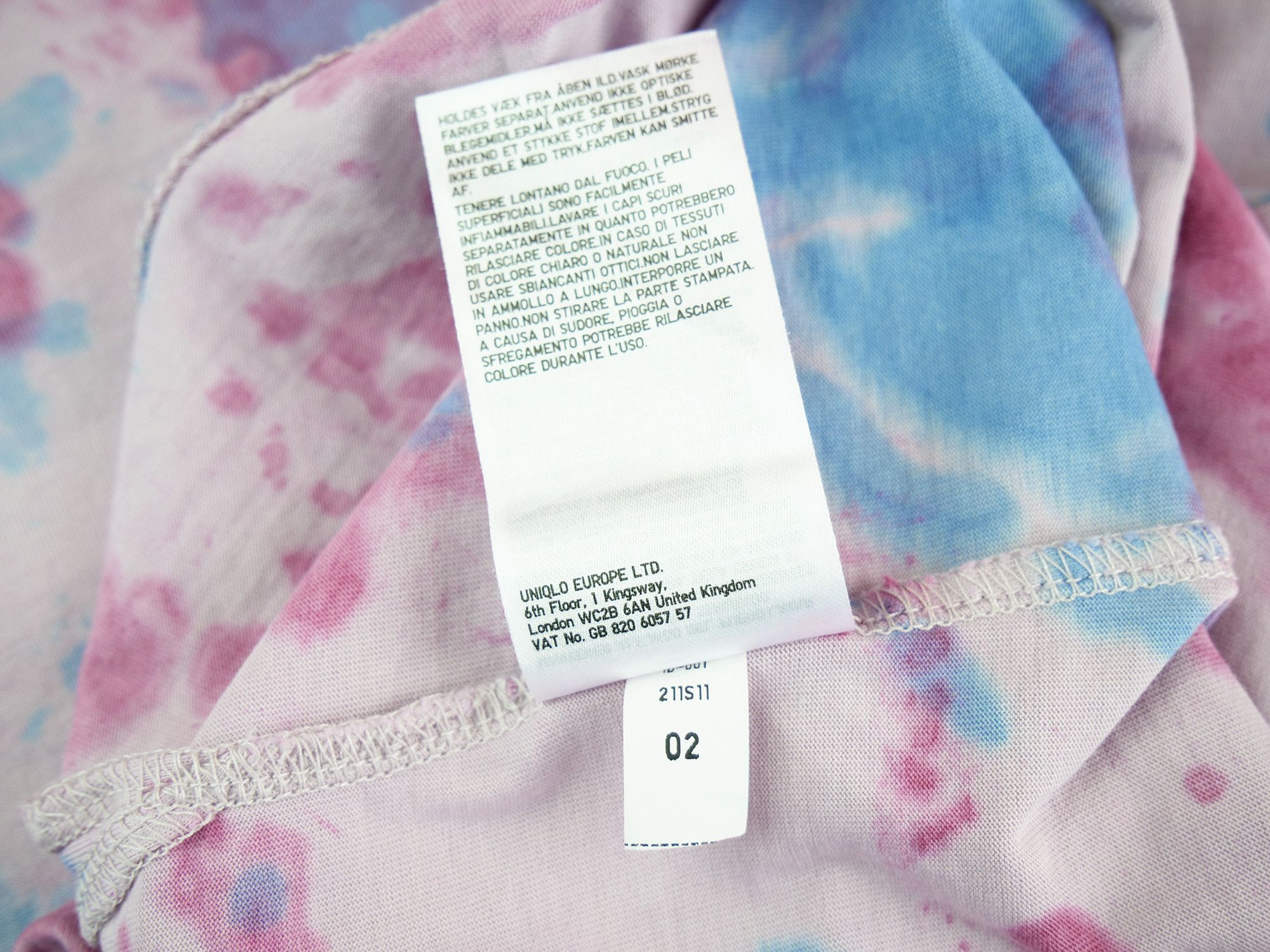 Jil Sander × Uniqlo Jil Sander X Uniqlo color dye t-shirt Size US L / EU 52-54 / 3 - 5 Thumbnail
