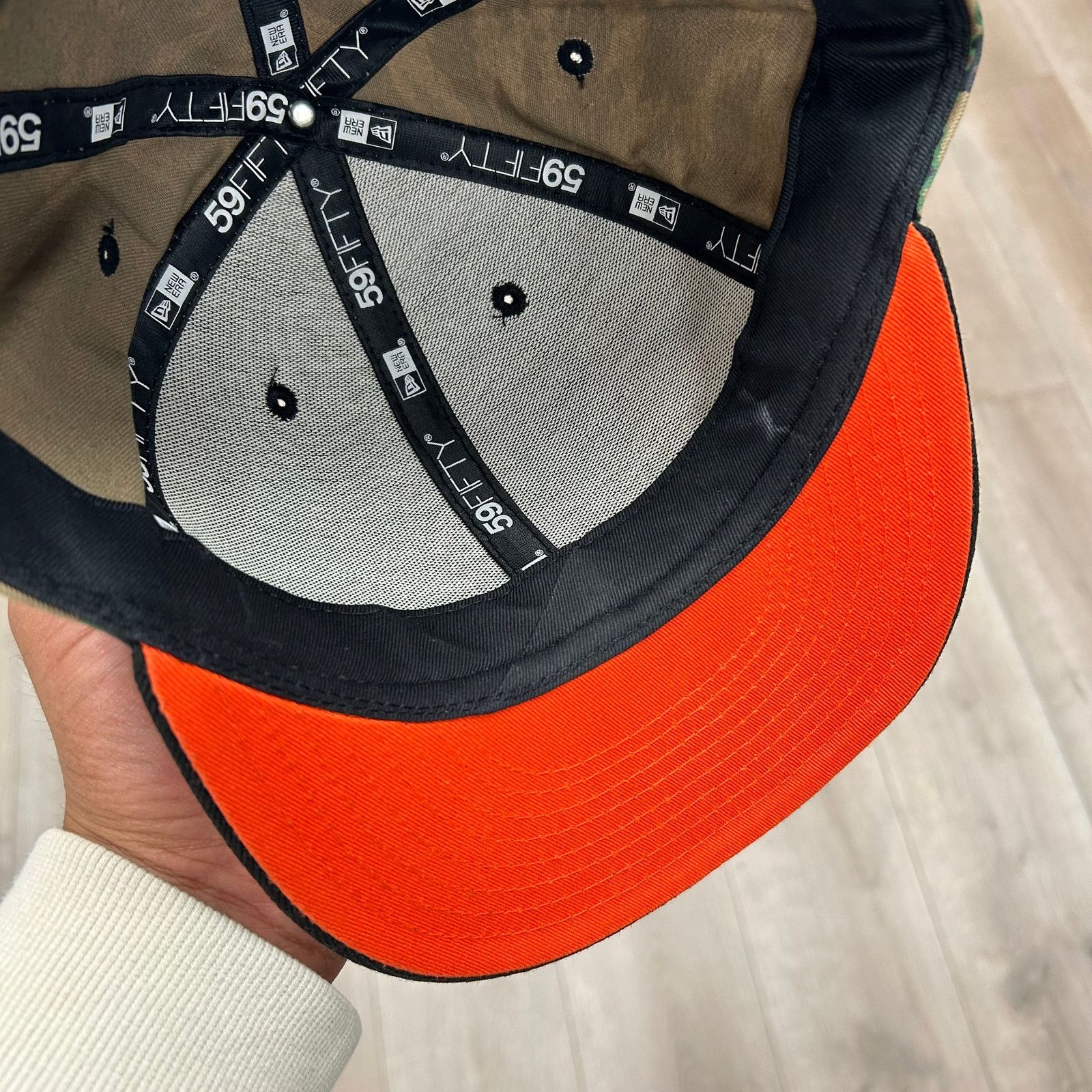 New Era San Francisco Giants New Era League Vet Tiger Camo Hat Size ONE SIZE - 5 Thumbnail