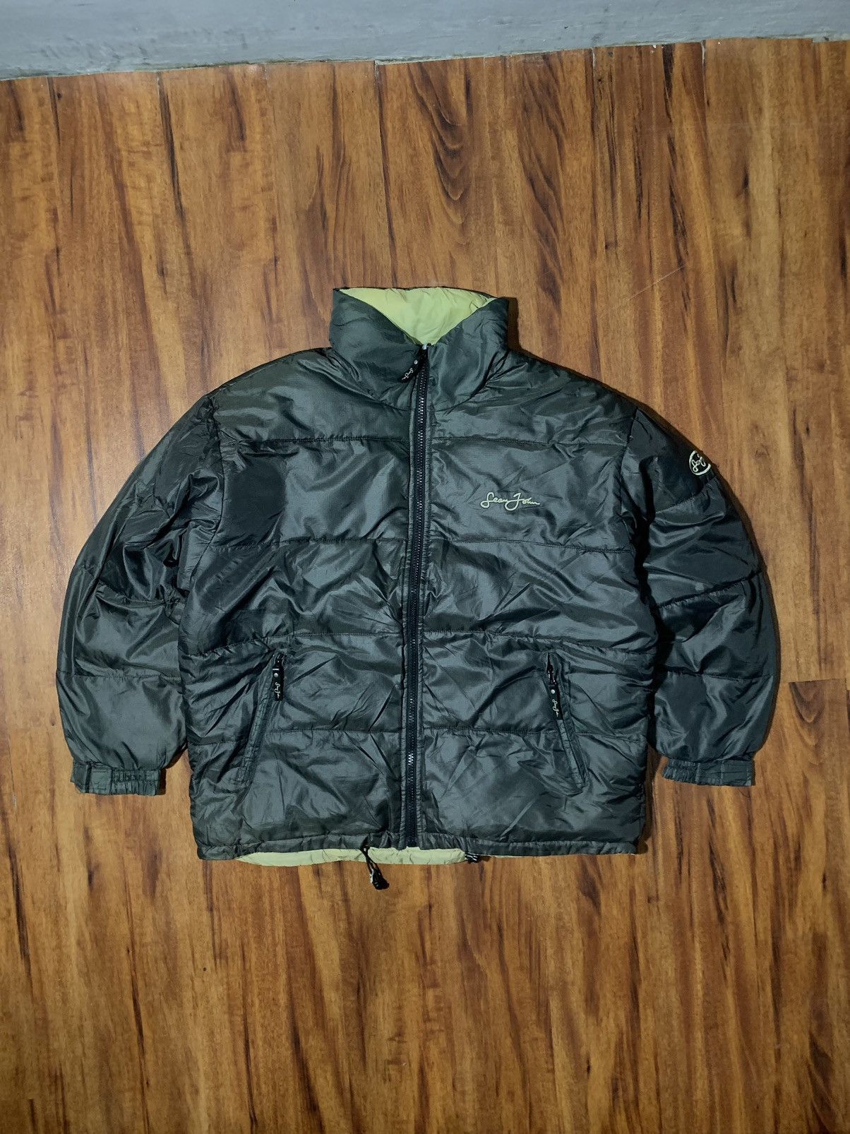 Japanese Brand Y2k Sean John Reversible Puffer Jacket Size US XXL / EU 58 / 5 - 2 Thumbnail