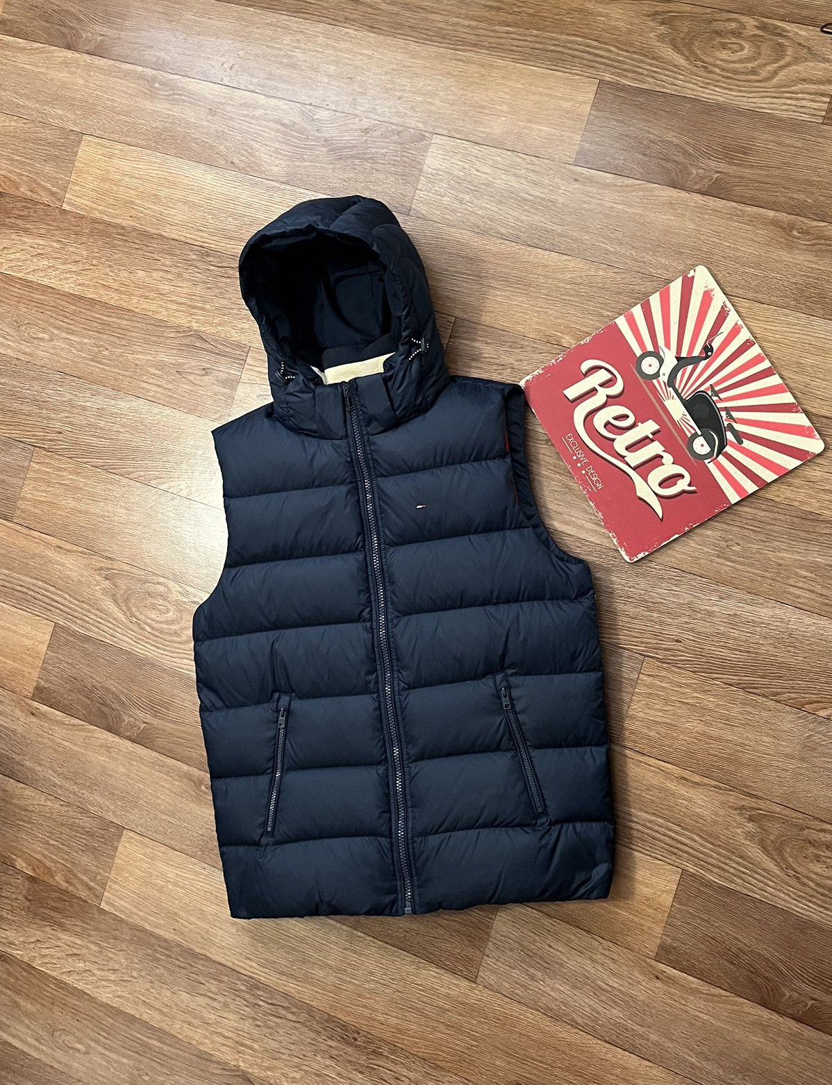 Tommy Hilfiger Tommy Hilfiger Goose Down Hooded Vest Size US L / EU 52-54 / 3 - 2 Thumbnail