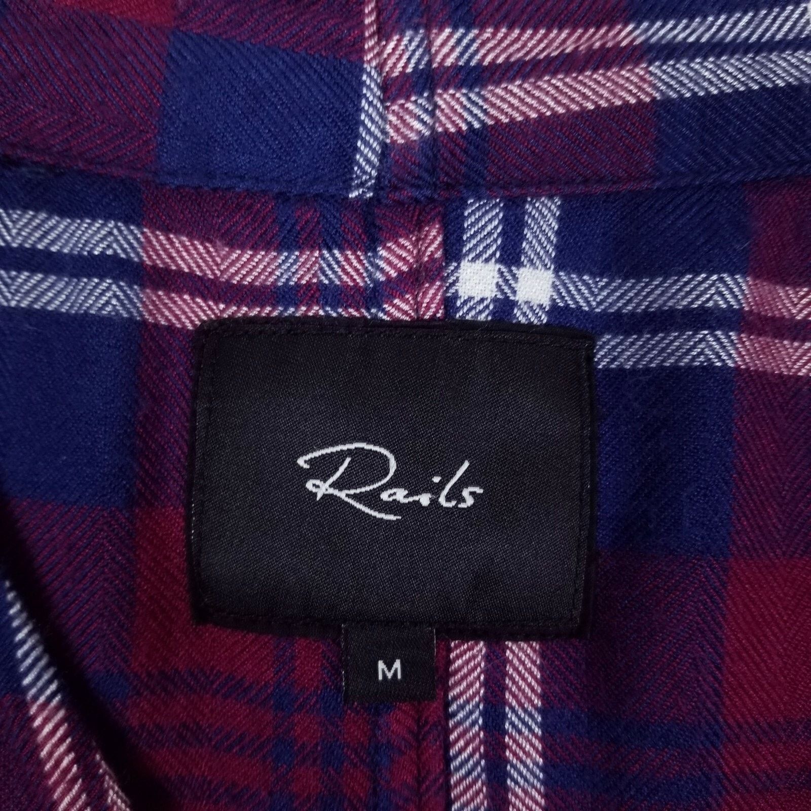 Rails Rails Sloane Tie Waist Shirt Red/Blue Plaid Sz Medium Size M / US 6-8 / IT 42-44 - 6 Thumbnail