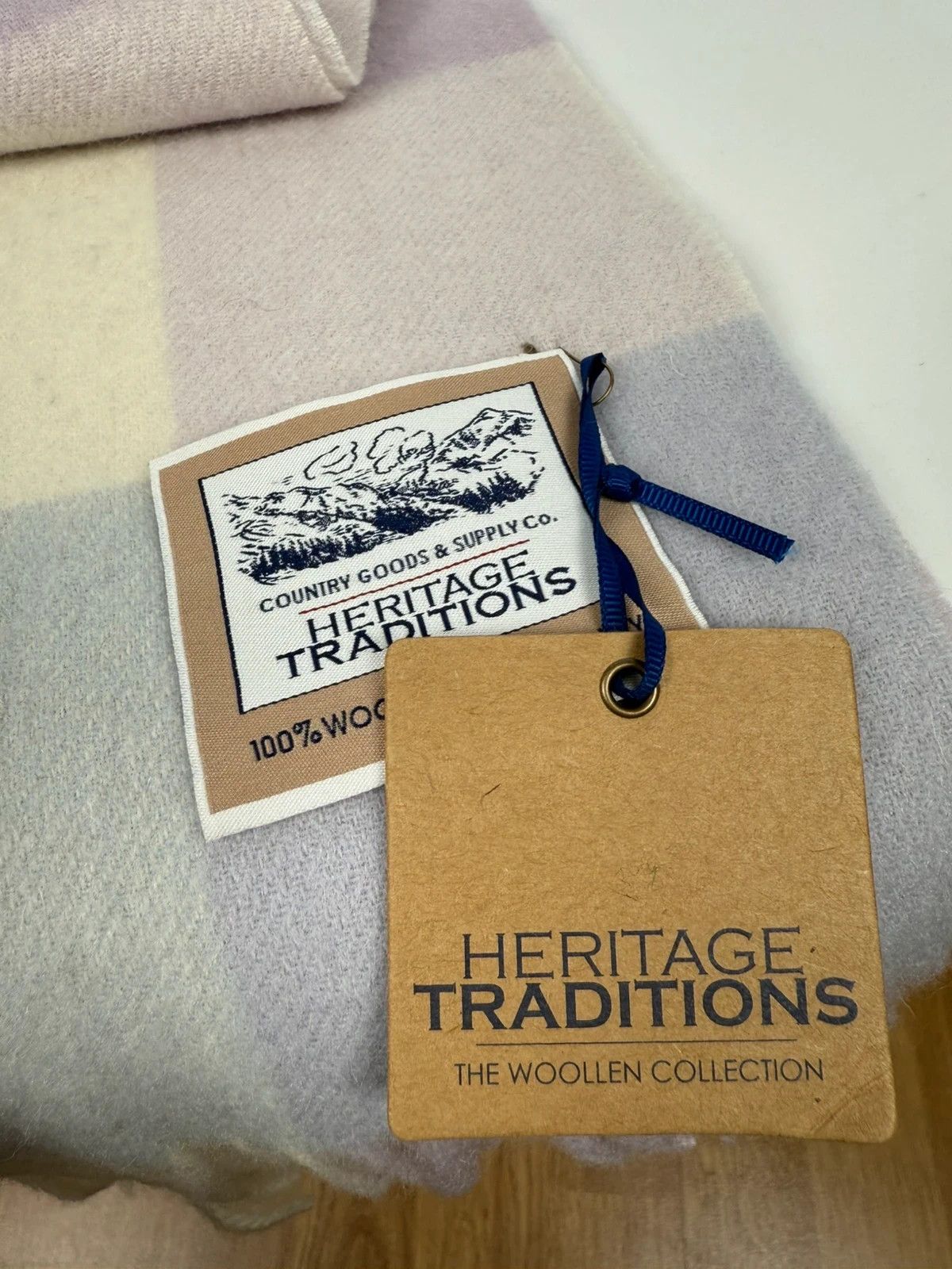 Other Heritage Traditions Plaid Wool Scarf Size ONE SIZE - 4 Thumbnail
