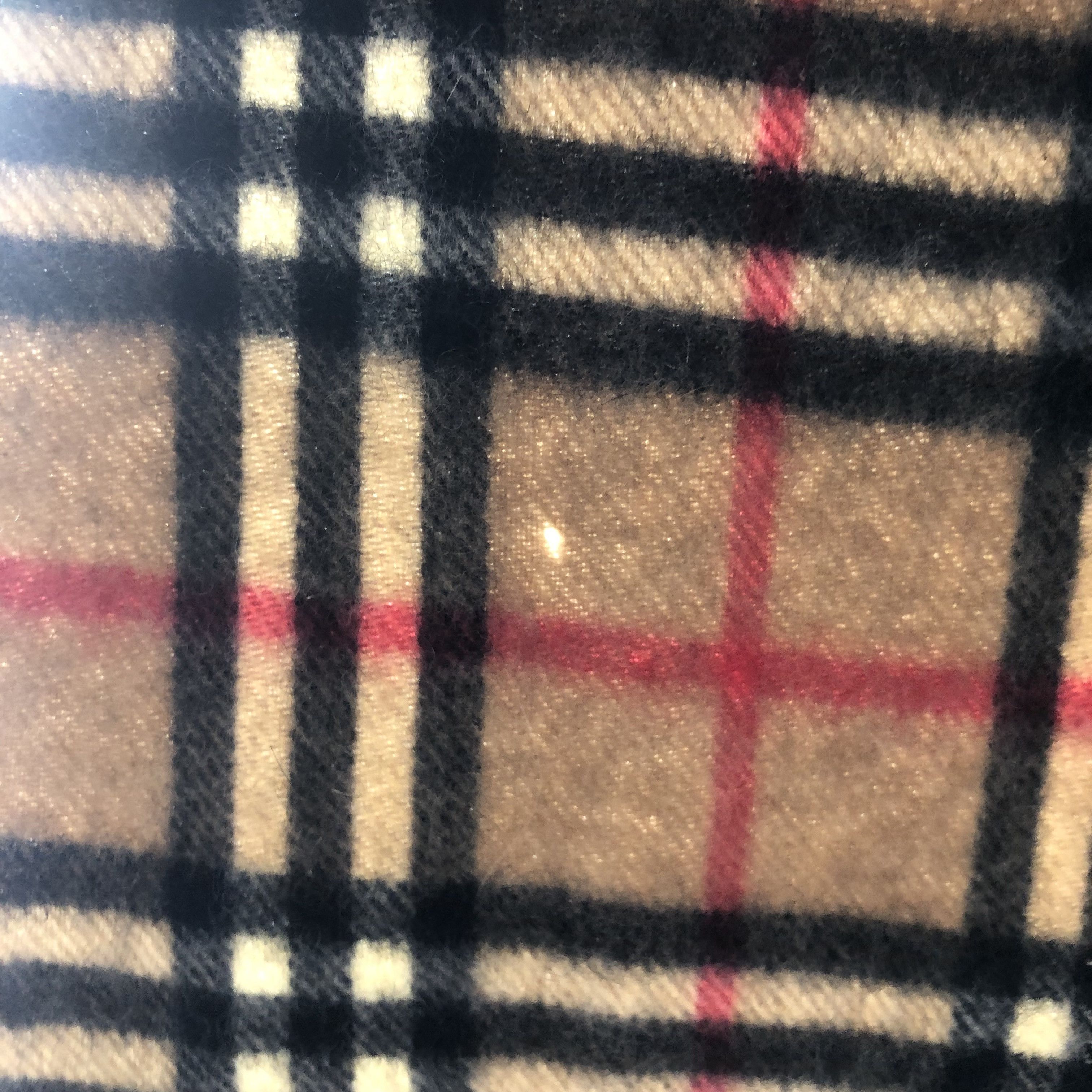 Burberry Burberrys Tan Nova Check Cashmere Scarf Muffler V1514 Size ONE SIZE - 7 Thumbnail