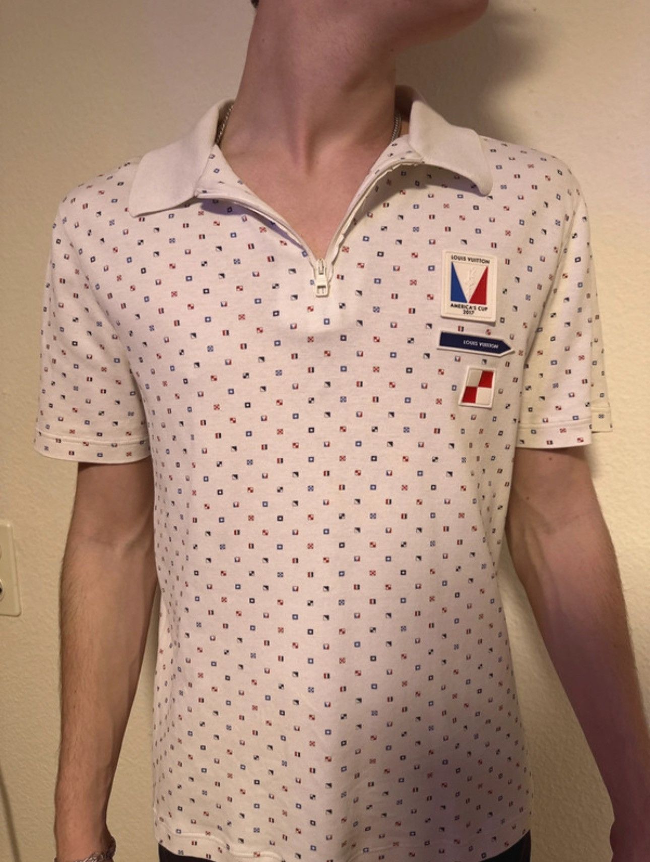 Louis Vuitton Louis Vuitton Monogram Yachting Polo T-Shirt Size US M / EU 48-50 / 2 - 6 Thumbnail