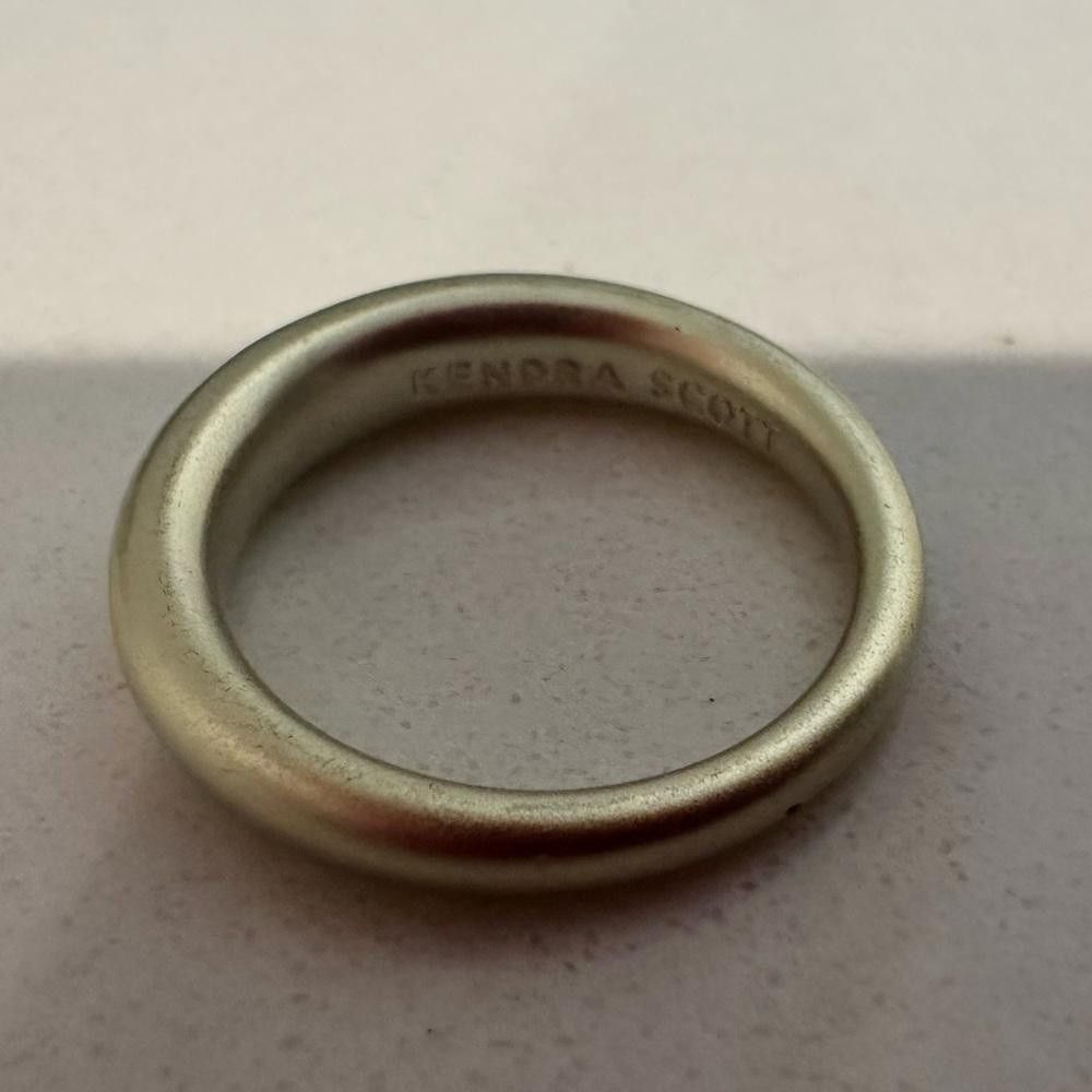 Kendra Scott Kendra Scott Terra Smooth Gold Stacking Ring Size 8 Size ONE SIZE - 2 Thumbnail