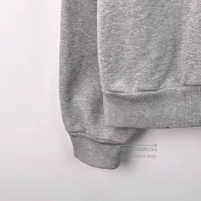 Balenciaga Balenciaga Gray Logo Letter Embroidered Cotton Crewneck Lo Size US S / EU 44-46 / 1 - 4 Thumbnail