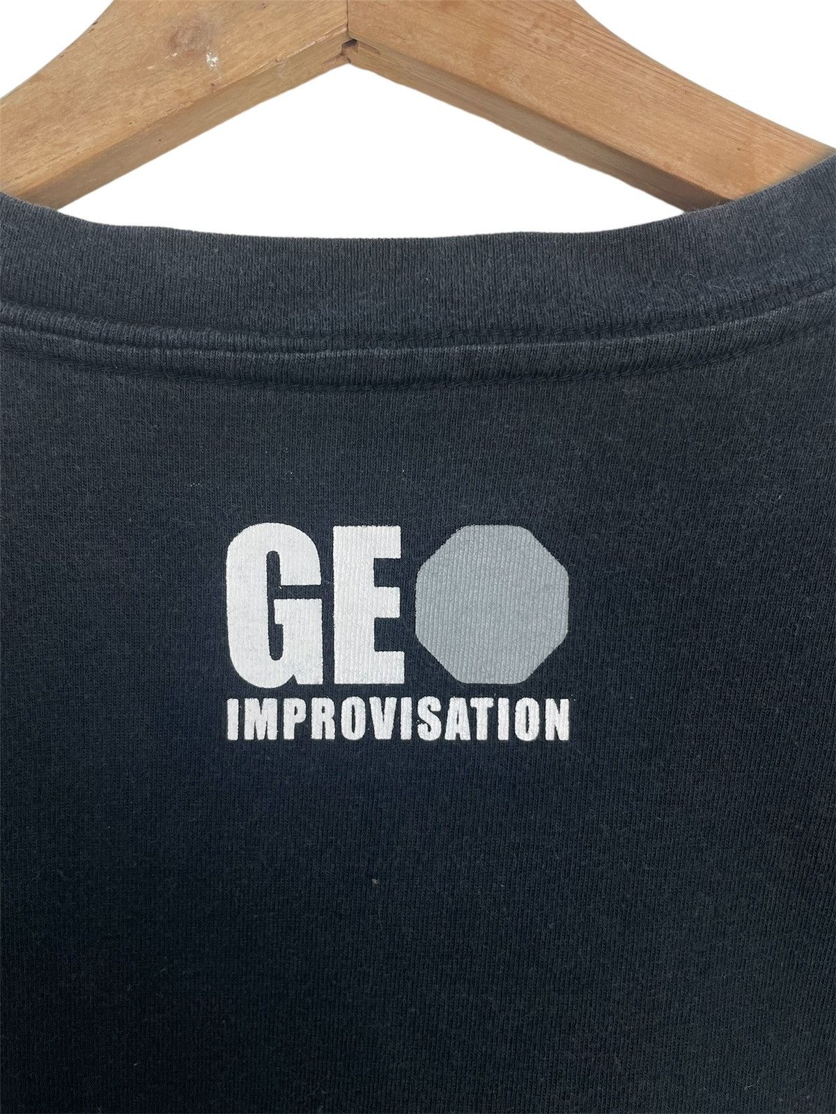 Good Enough × Hiroshi Fujiwara × Vintage Goodenough GDEH 2001 T-Shirt | Geo Improvisation Fade Size US M / EU 48-50 / 2 - 4 Thumbnail