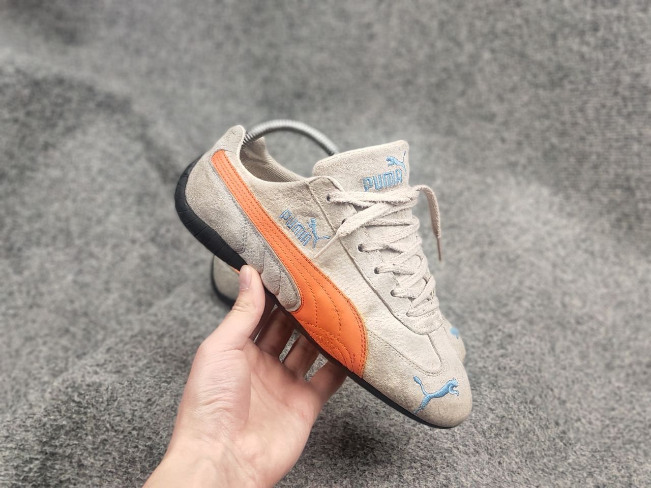 Puma Vintage Puma Speedcat OG Leather Shoes Sneakers Y2K Mostro Size US 7.5 / IT 37.5 - 18 Thumbnail