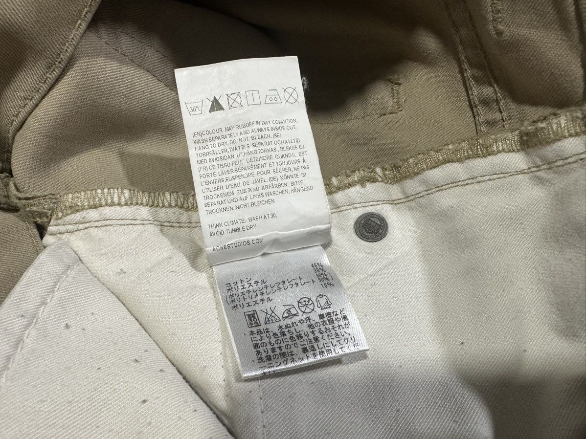 Acne Studios × Designer 🔥Acne Studios Pants Roc Ups Beige Size US 28 / EU 44 - 9 Thumbnail