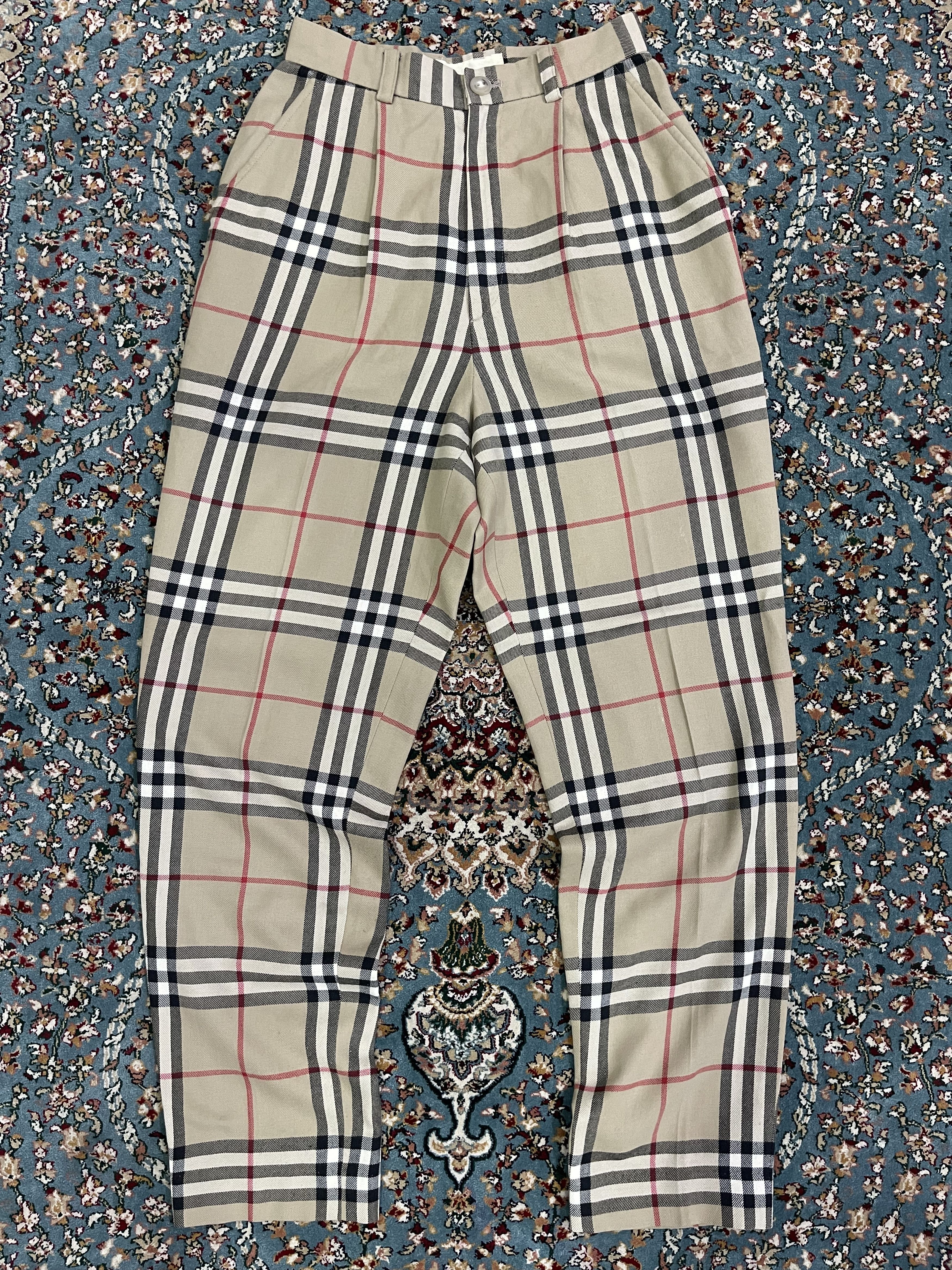 Vintage Hysteric Glamour High Waist Nova Checked Pant