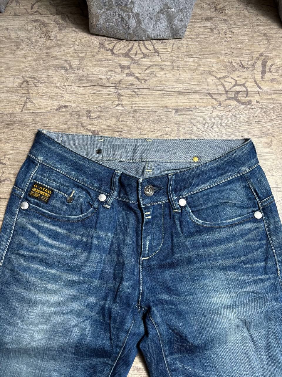 G-Star RARE💣 Flared Hysteric Glamour vibe Japan G-STAR Fade Jeans Size US 29 - 8 Thumbnail