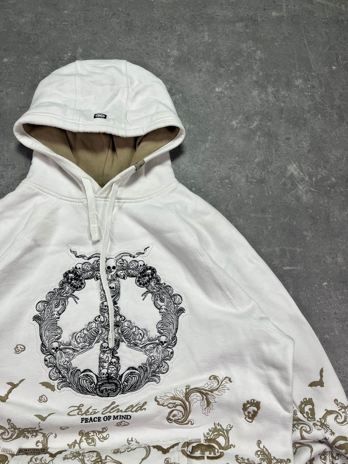 Ecko Unltd. Ecko Unltd. Big Logo Printed AOP Baggy Hoodie L XL Size US L / EU 52-54 / 3 - 4 Thumbnail