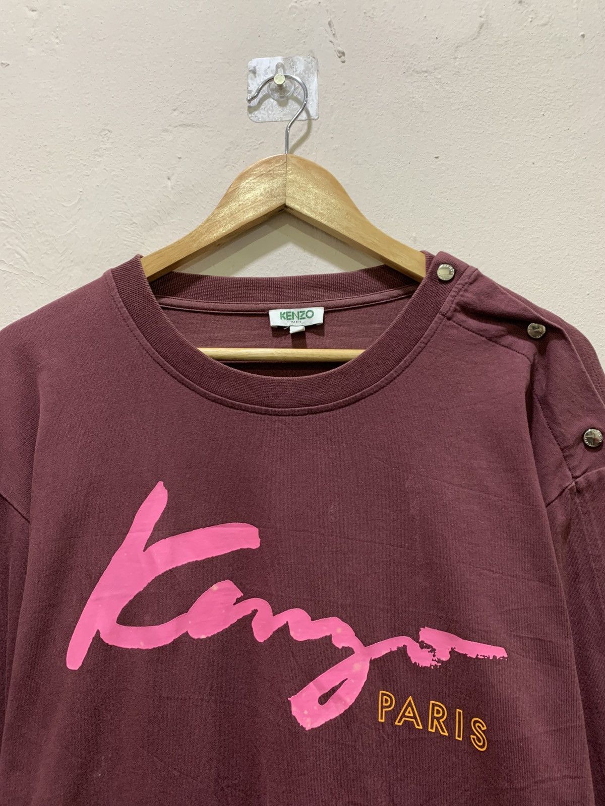 Kenzo Kenzo paris longsleeve shirt button Size US M / EU 48-50 / 2 - 2 Thumbnail