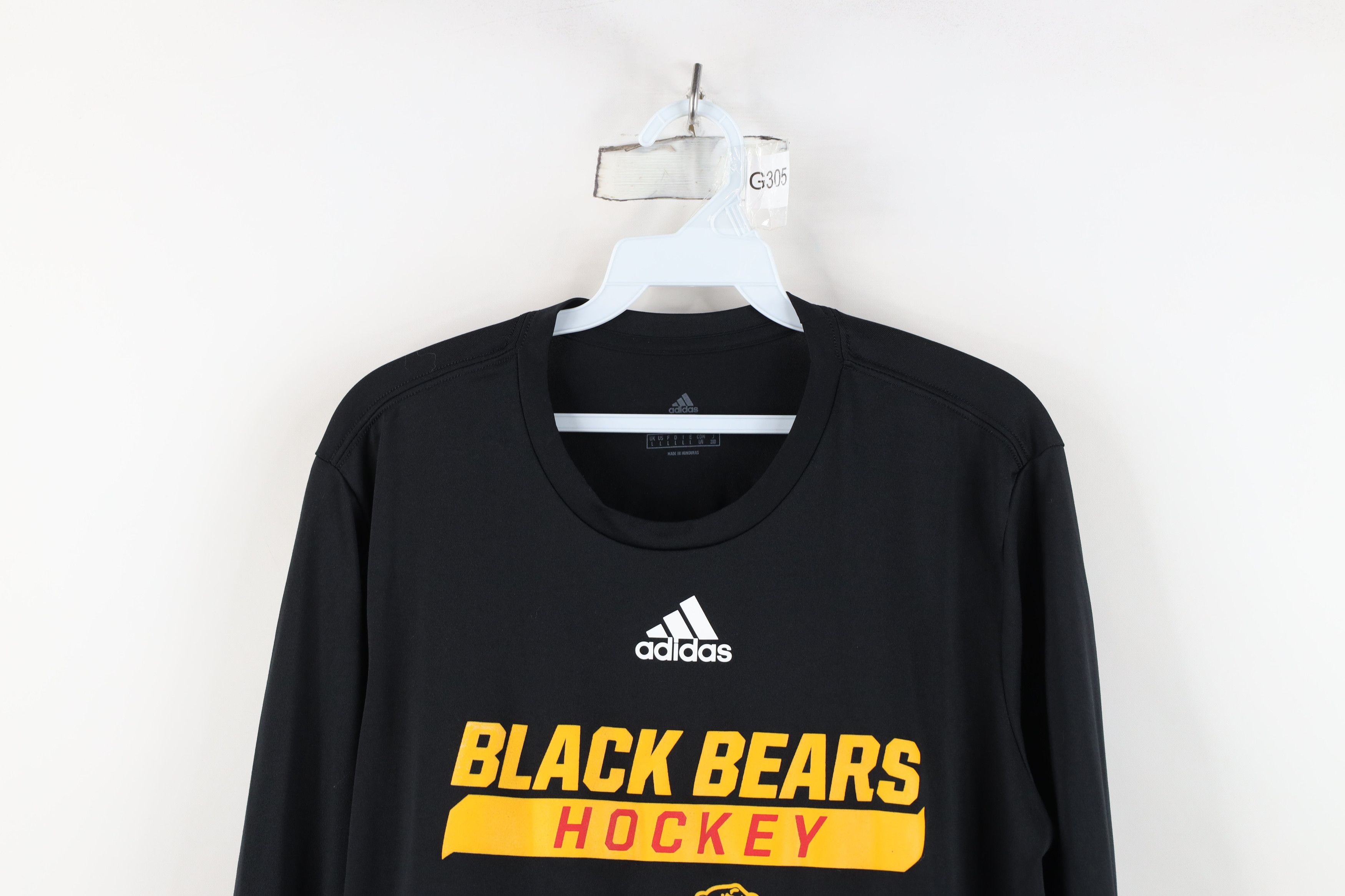 Adidas Adidas Maryland Black Bears Hockey Long Sleeve T-Shirt Size US L / EU 52-54 / 3 - 2 Thumbnail