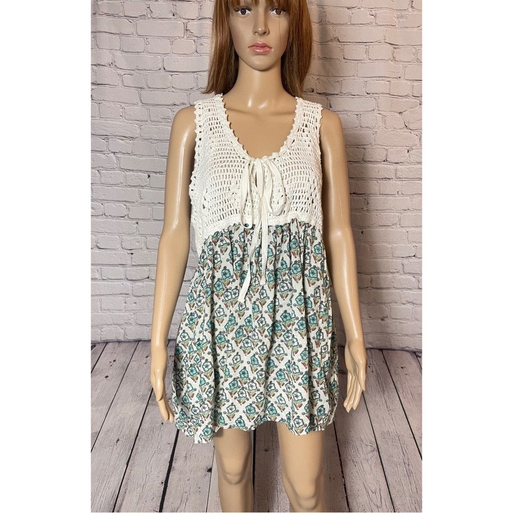 Free People New Free People Honey Pie Babydoll Tunic Size S Size S / US 4 / IT 40 - 2 Thumbnail