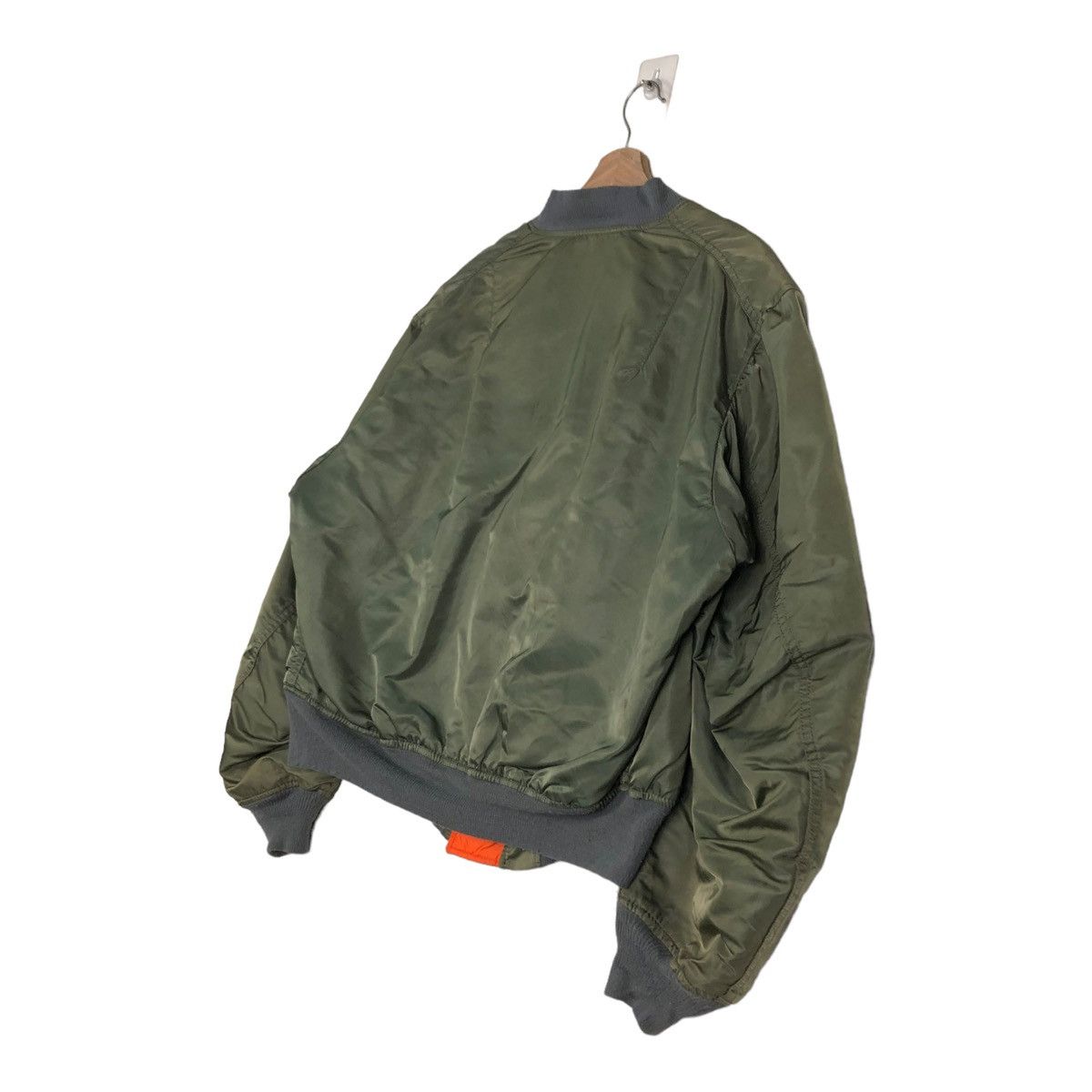 Alpha Industries 🔥VTG REVERSIBLE BOMBER JACKET MA-1 ALPHA INDUSTRIES USA Size US XL / EU 56 / 4 - 12 Thumbnail