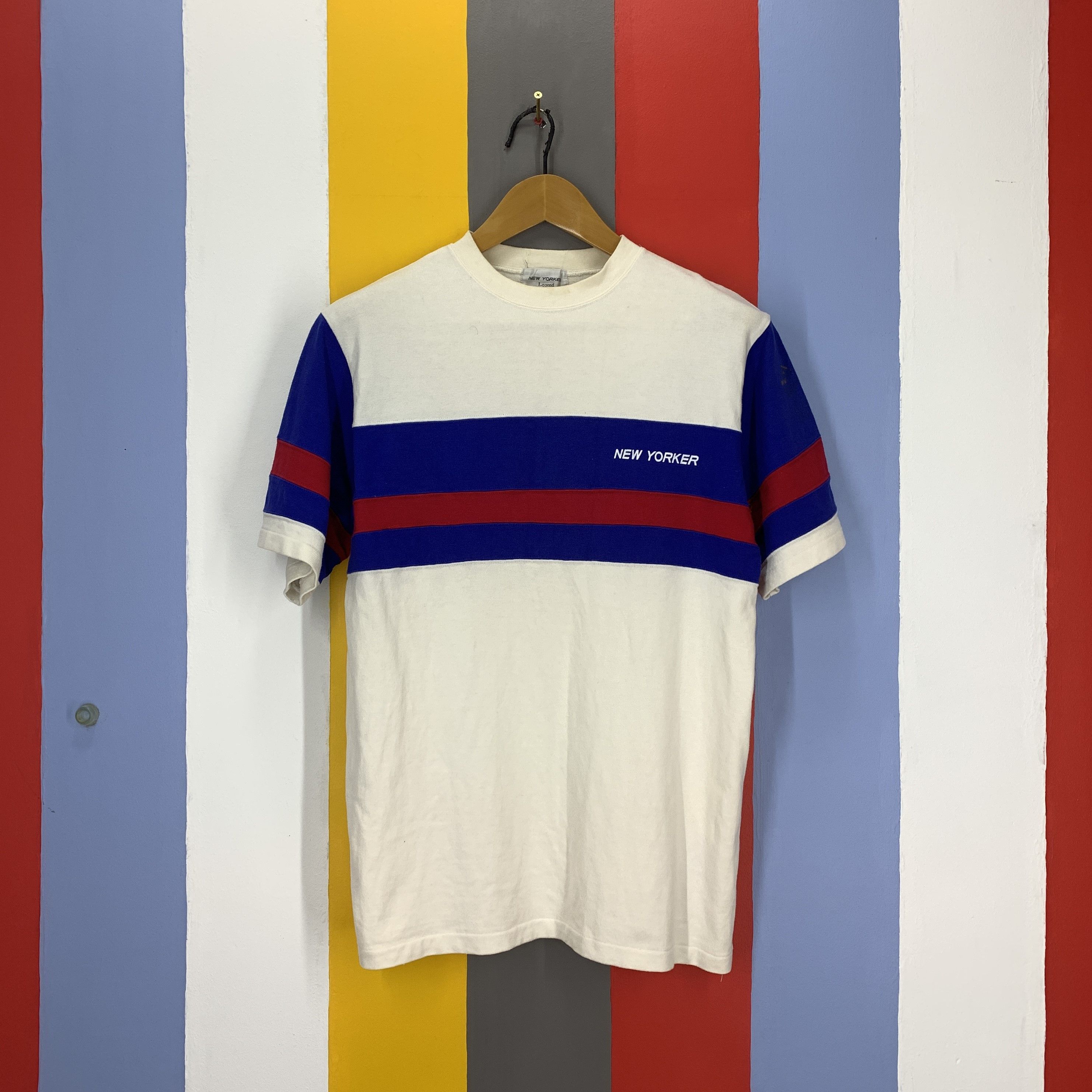 Japanese Brand 90s Vintage NIPPON CHALLENGE AMERICA CUP T Shirt #1902/10 Size US M / EU 48-50 / 2 - 5 Thumbnail