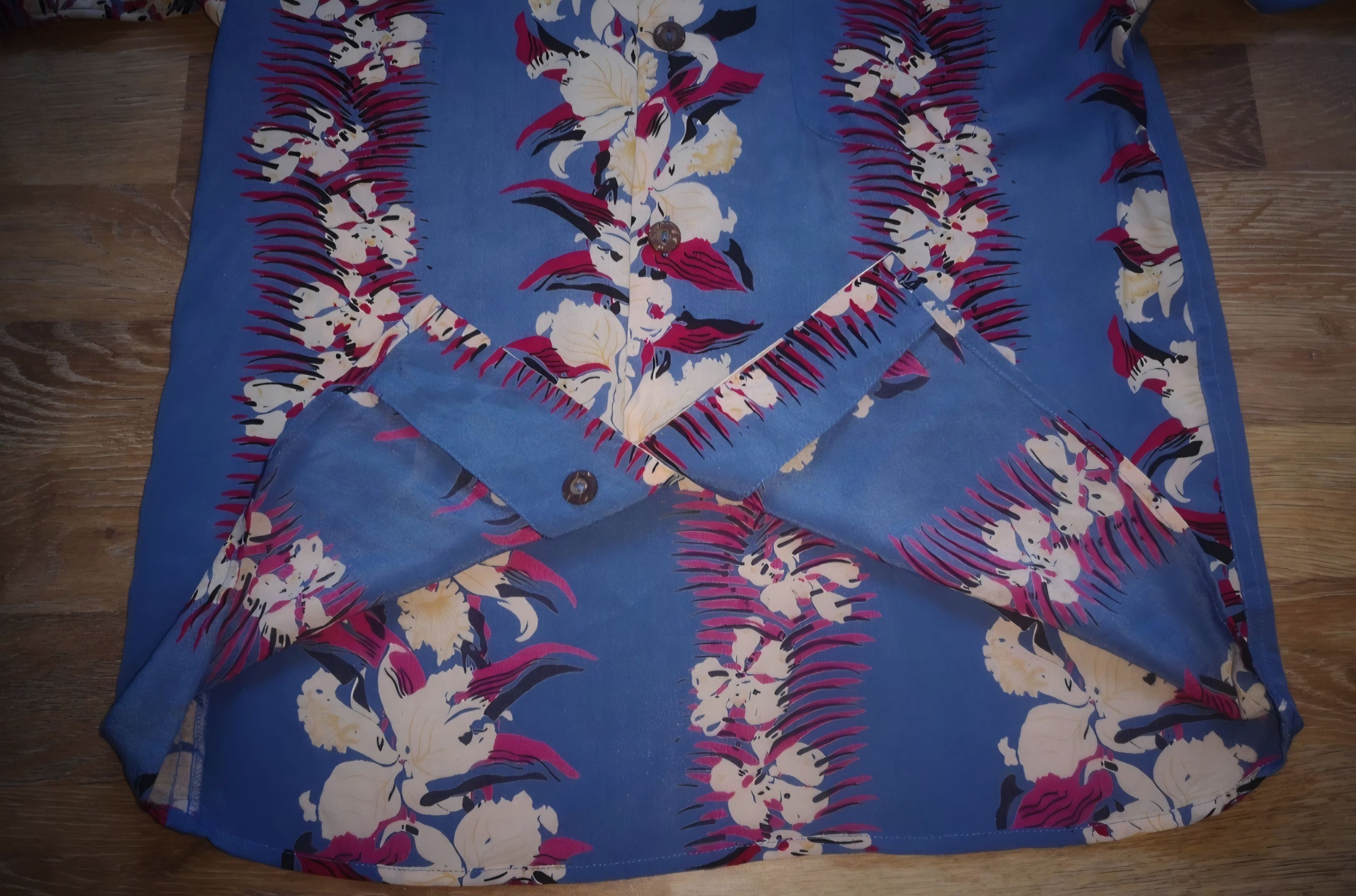 Japanese Brand × Sun Surf × Toyo Enterprises Vintage Avanti Hawaiian Open Collar Silk Rayon Hawaii Shirt Size S / US 4 / IT 40 - 5 Thumbnail