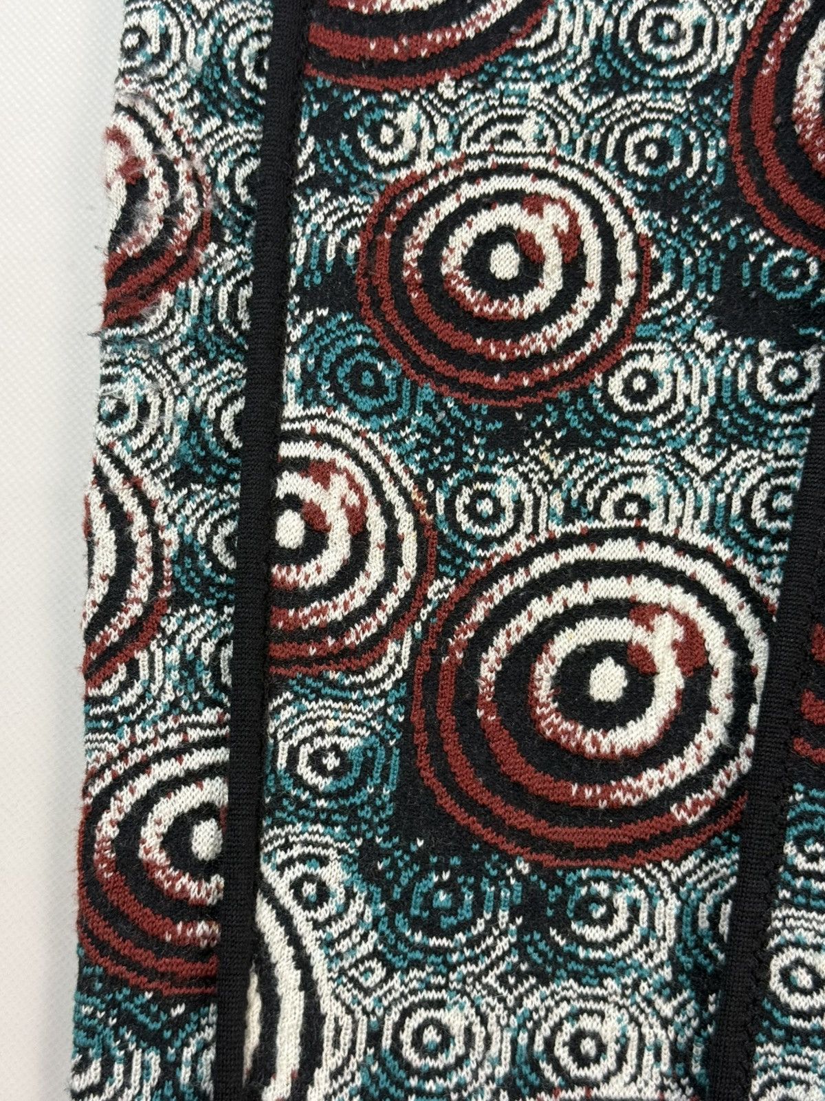 Jean Paul Gaultier Gaultier FW1996 Vintage OP Print Spiral Wool Pants Trousers Size 30" / US 8 / IT 44 - 10 Thumbnail