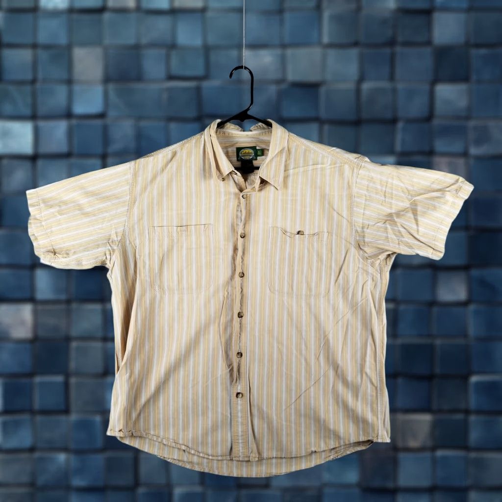 Vintage Cabela's Shirt Men XL Extra Large Pocket Button Chambray Cotton Outdoor Orange Casual Front Pocket Button-Up Shirt XL Mens Size US XL / EU 56 / 4 - 1 Thumbnail
