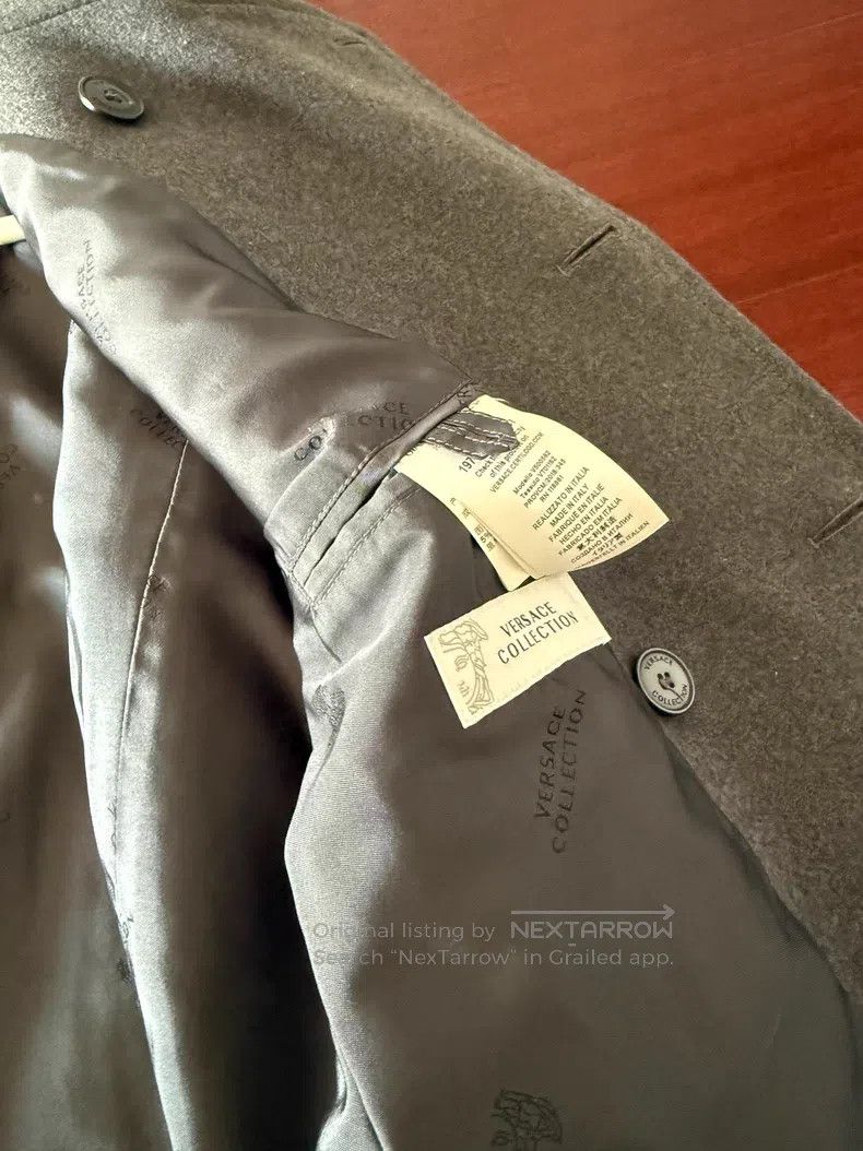 Versace Versace Woolen coat Size S / US 4 / IT 40 - 3 Thumbnail